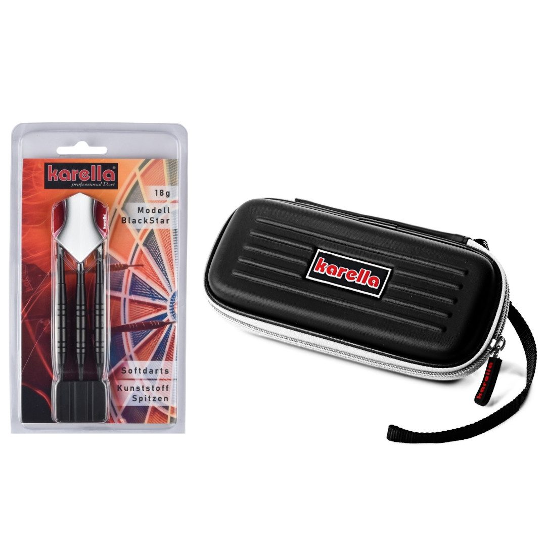 Softdarts Dartset Winner Blackstar Soft inklusive Dartcase