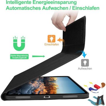 ZMC iPad Pro 12,9 Zoll 2018 / 2020 / 2021 / 2022 Schutz Hülle Tablet-Tastatur (Tasche Beleuchtete Wireless Abnehmbare Bluetooth Tastatur magnetisch)