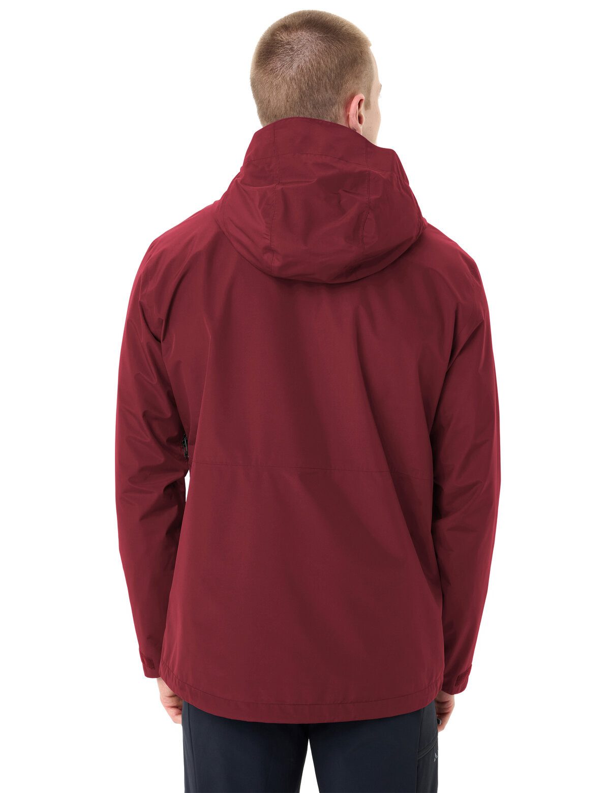 VAUDE Outdoorjacke MEN'S STRATHCONA JACKET sportlicher Stil, winddicht, wasserdicht