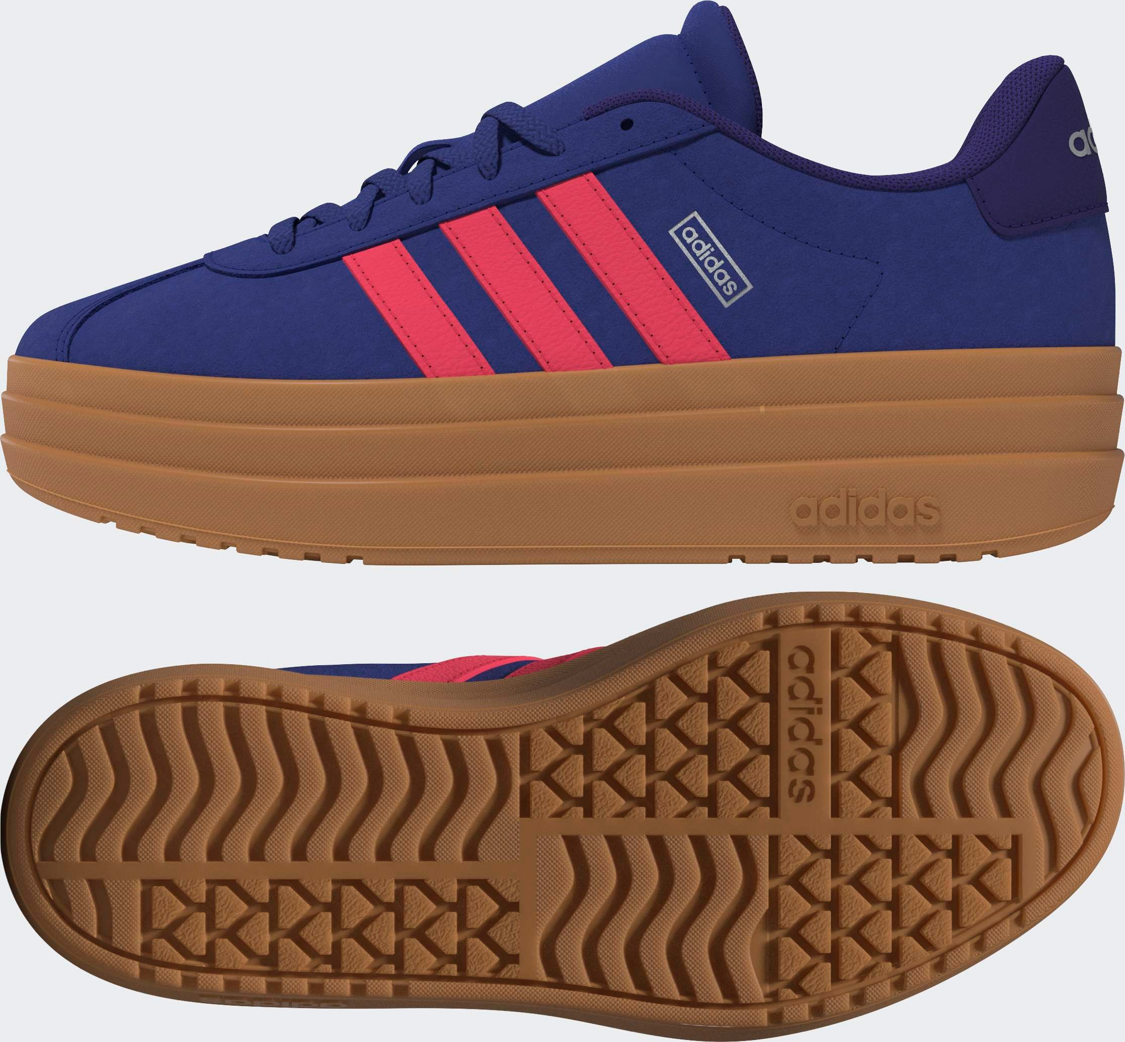 adidas Sportswear VL COURT BOLD Plateausneaker inspiriert vom Design des adidas gazelle bold, für Jugendliche
