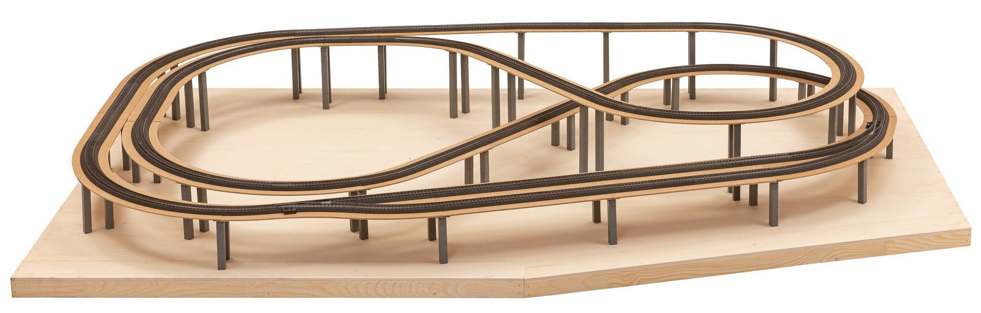 Modelleisenbahn-Spielunterlage NOCH® easy TRACK® Trassenbausatz „Andreastal“ für
