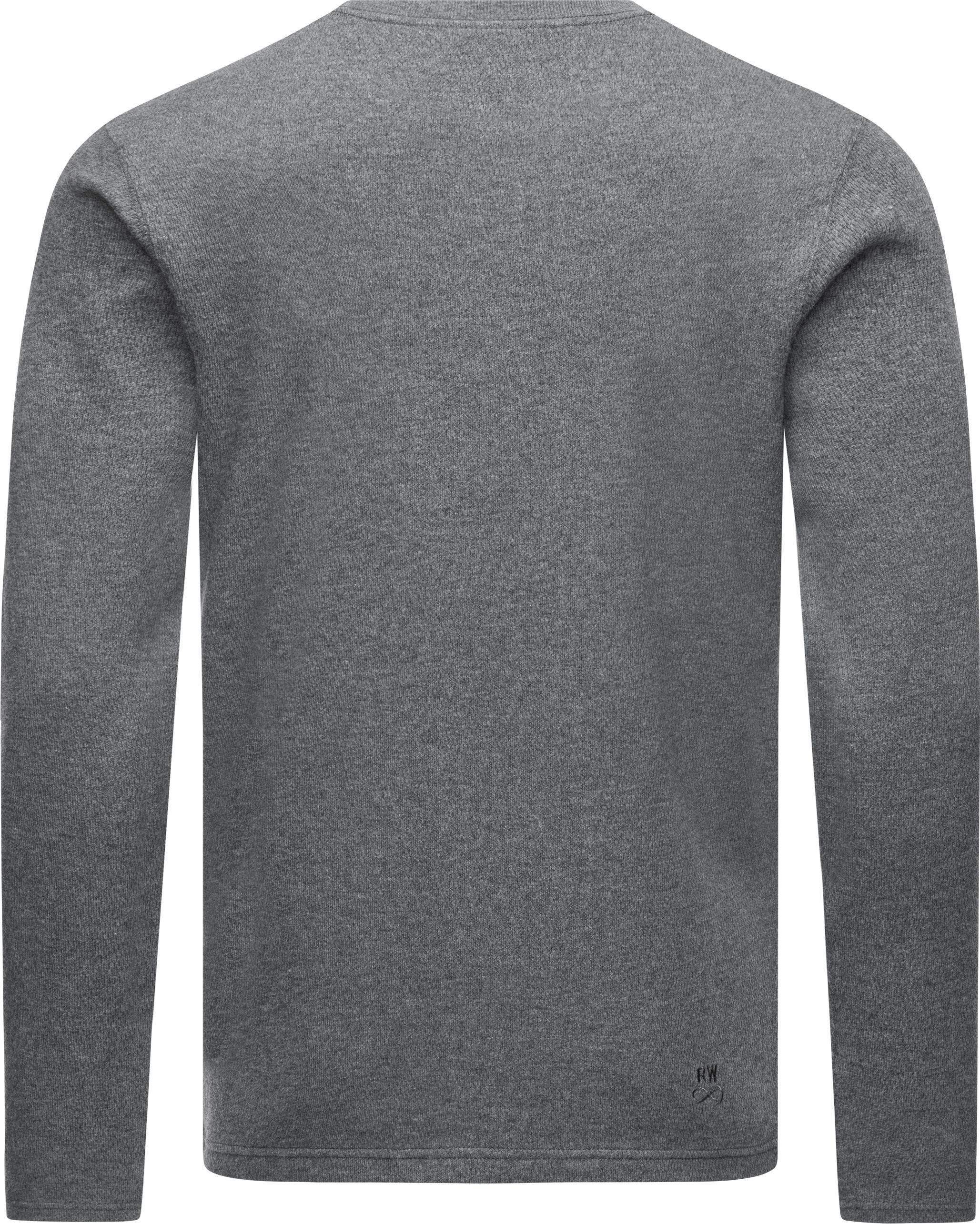 Sweatshirt grau Cyen Pullover Herren Ragwear Stylischer leichter