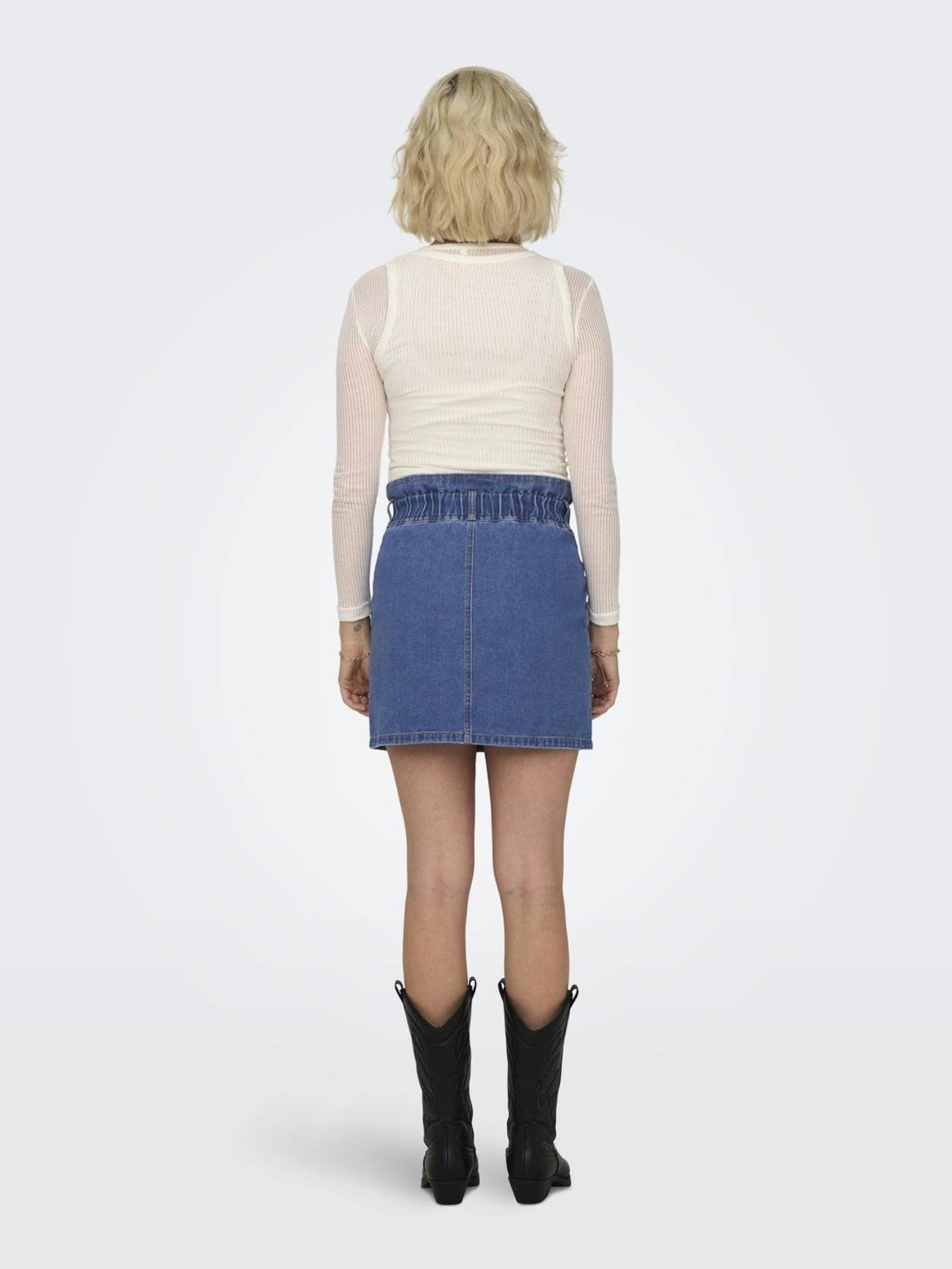 ONLY Jeansrock ONLMILLIE HW MINI CARGO günstig online kaufen
