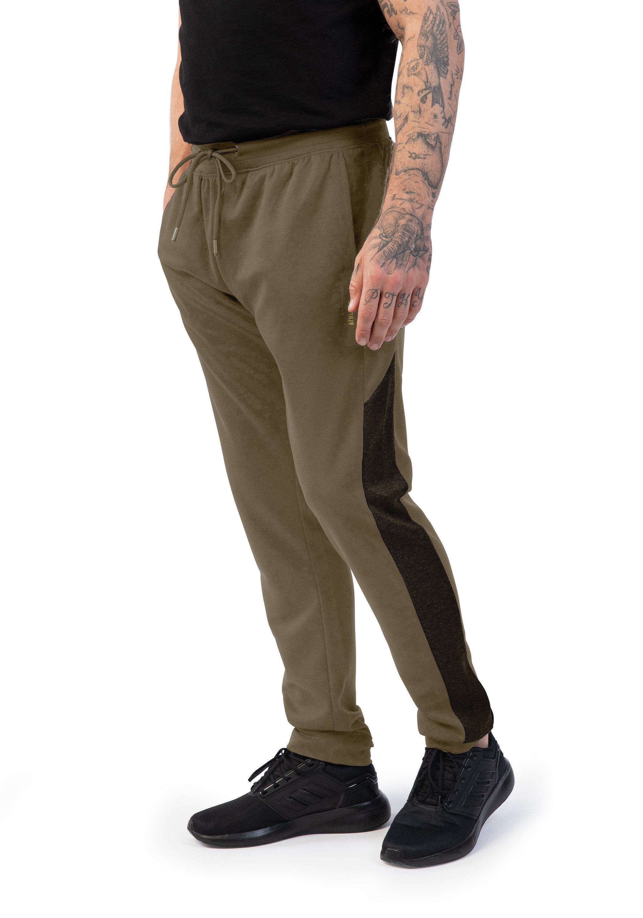 HERO by John Medoox Sporthose Hero by John Medoox M.Sport Pants James Sporthose Tapered Fit Sport Funktionsqualität für Herren