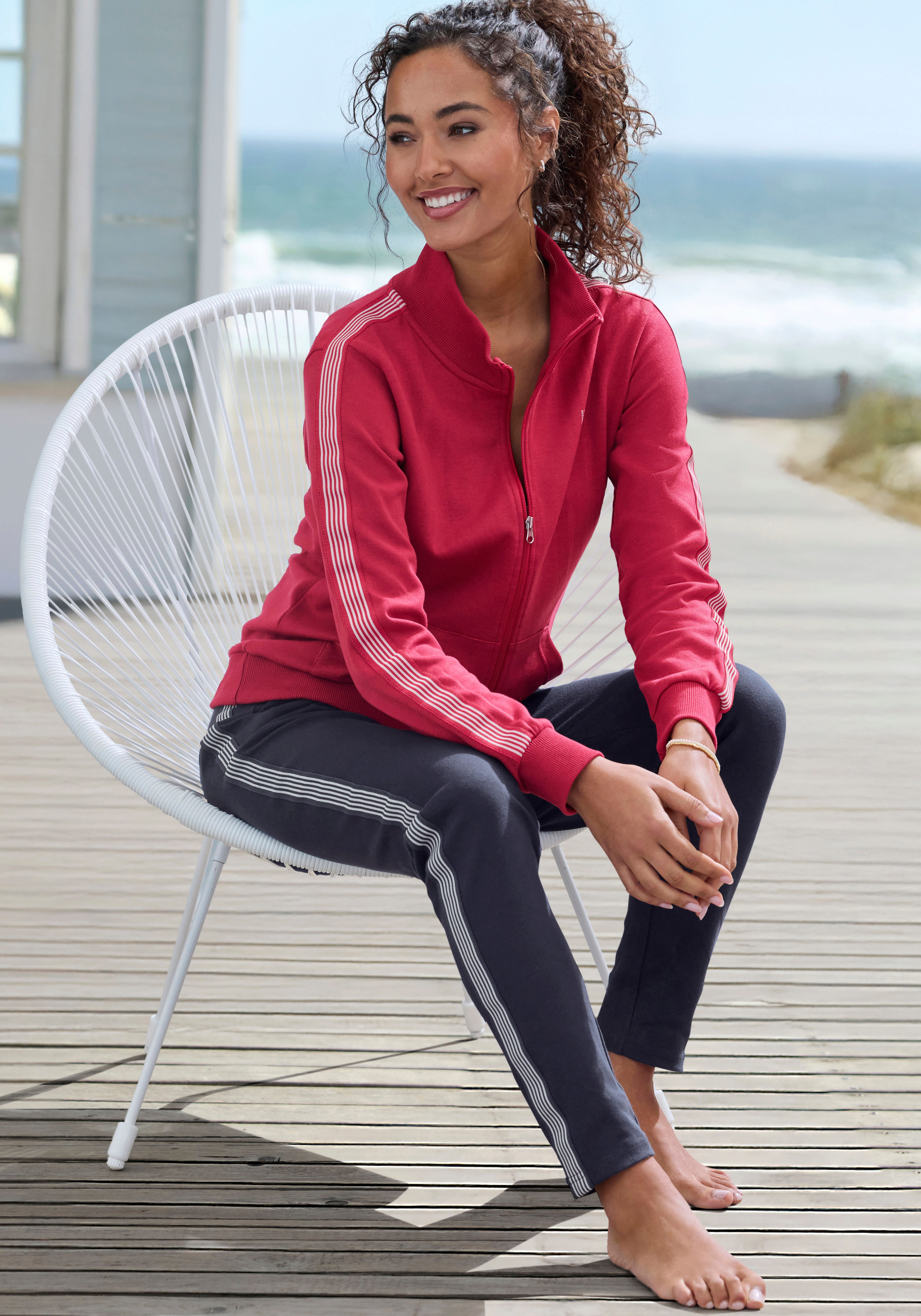 H.I.S Sweathose mit seitlichen Streifen, Loungewear – Bild 3 von 5