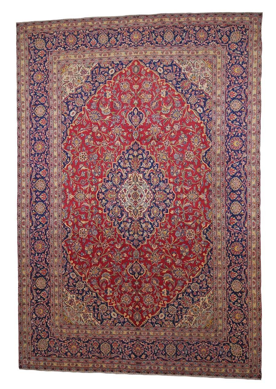 Orientteppich Perserteppich Maschhad 346 x 235 cm