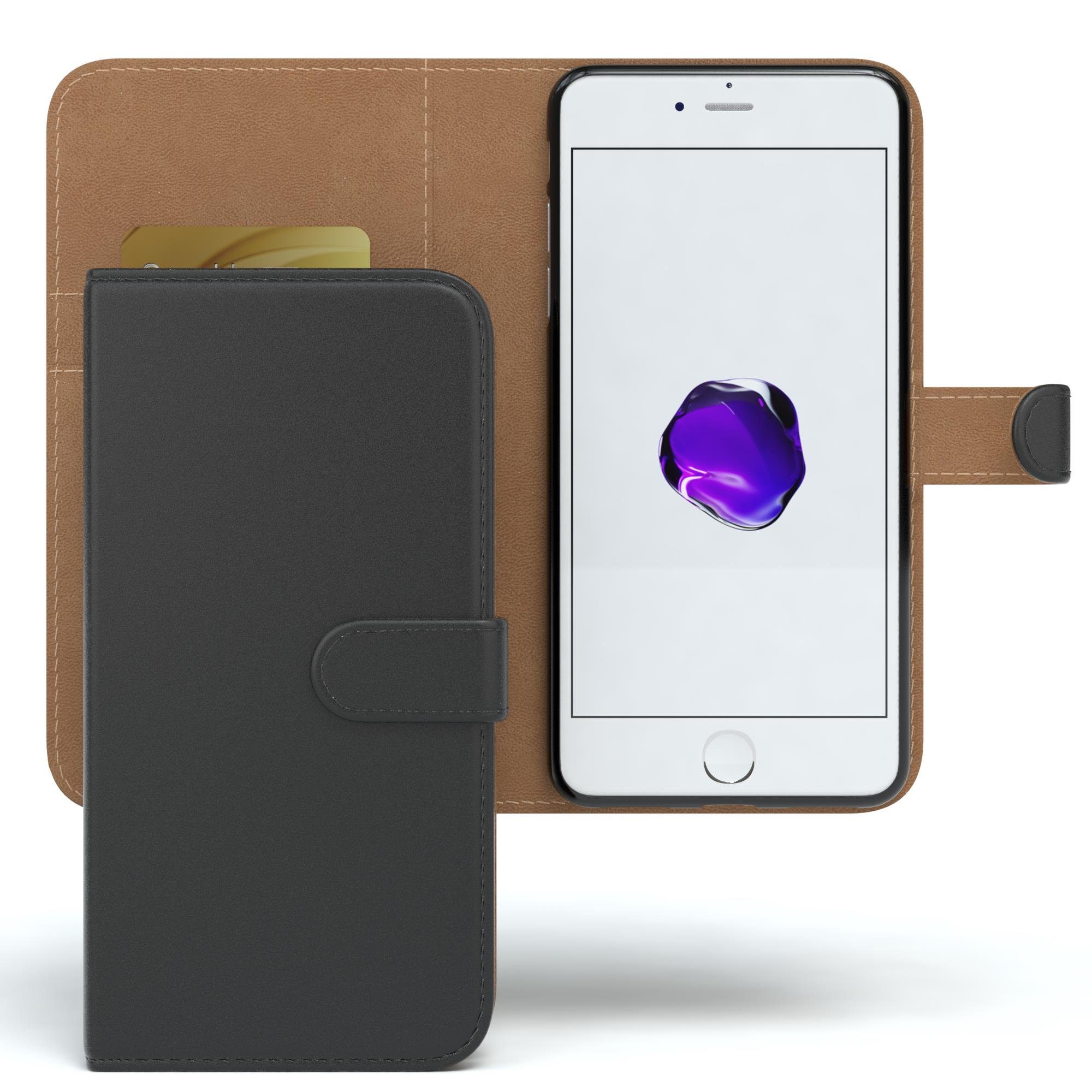 EAZY CASE Handyhülle Bookstyle Farbig für iPhone SE 2022/20, iPhone 8/7, Schutzhülle mit Standfunktion Kartenfach Handytasche aufklappbar Etui