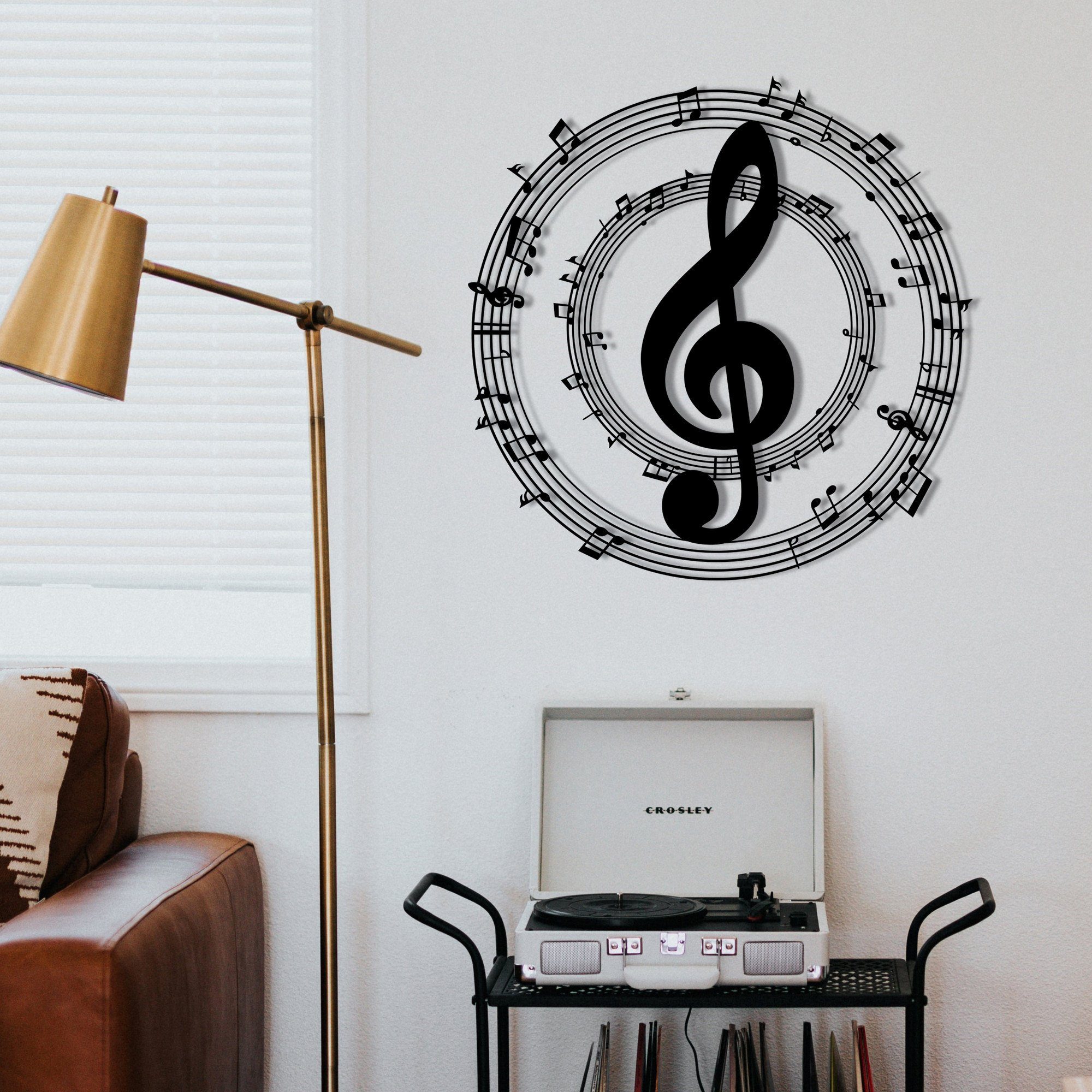 Wallity Wanddekoobjekt 100% METAL (Thickness: 1,2mm), 48 x 48 cm Z1289 günstig online kaufen