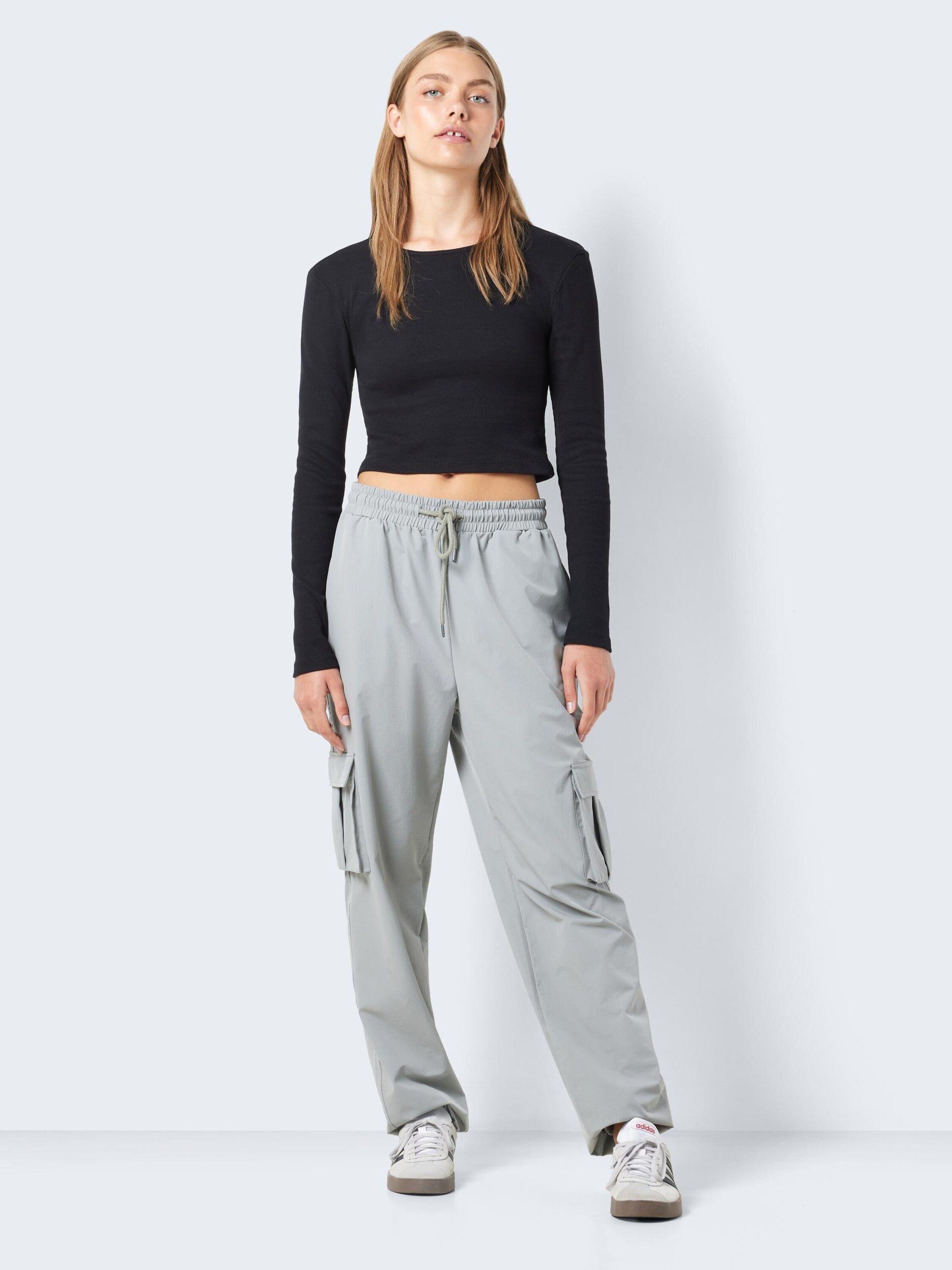 Noisy may Langarmshirt MAYA (1-tlg) Plain/ohne Details