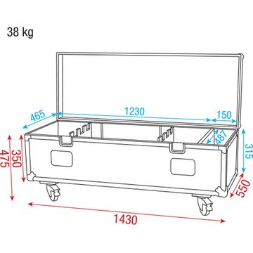 Show tec Transportbehälter Showtec Case for 4x Compact Light Sets Flightcase