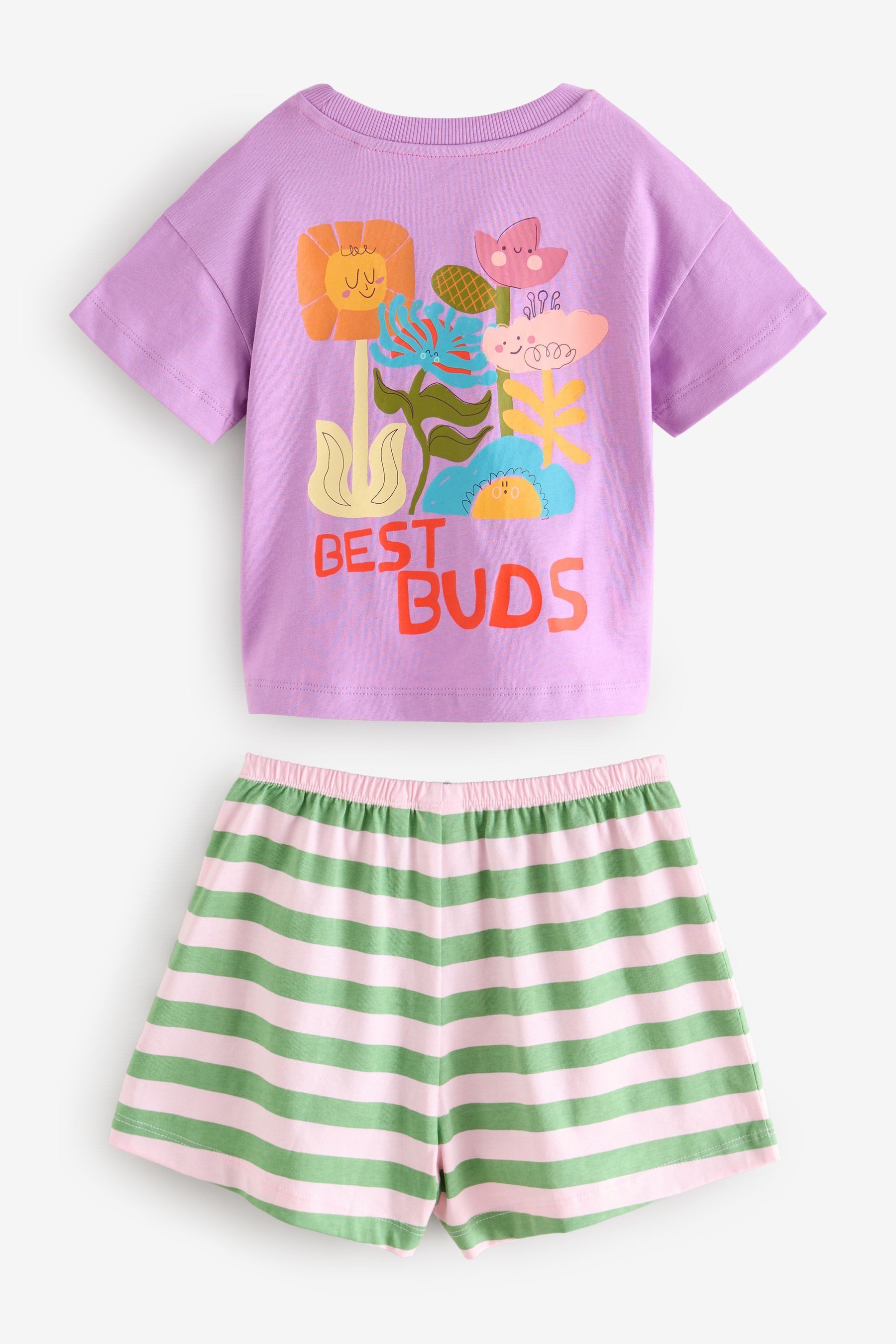 Next Pyjama Kurze Sonnenblumen-Pyjamas 100 % Baumwolle, günstig online kaufen