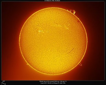 Lunt Solarsystems Sonnenbrille LS50FHa/B3400 H-Alpha Sonnenfilter