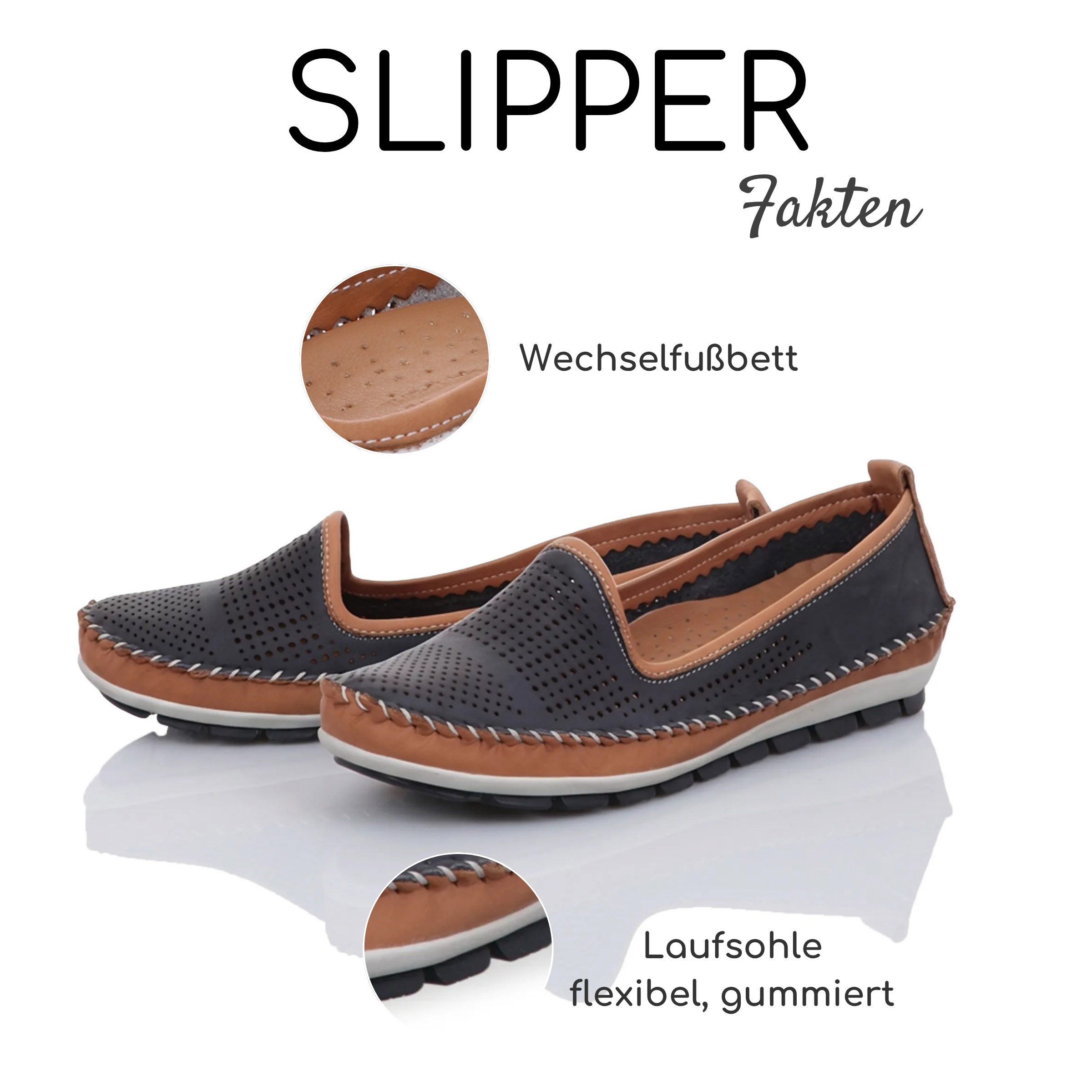 Gemini Damen Slipper