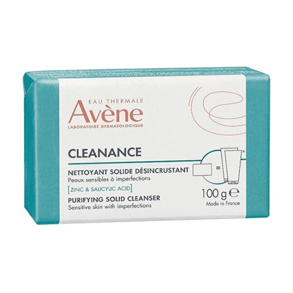 Avene Körperpflegemittel, Cleanance, Klärend, Seifenriegel, für das Gesicht, 100 g