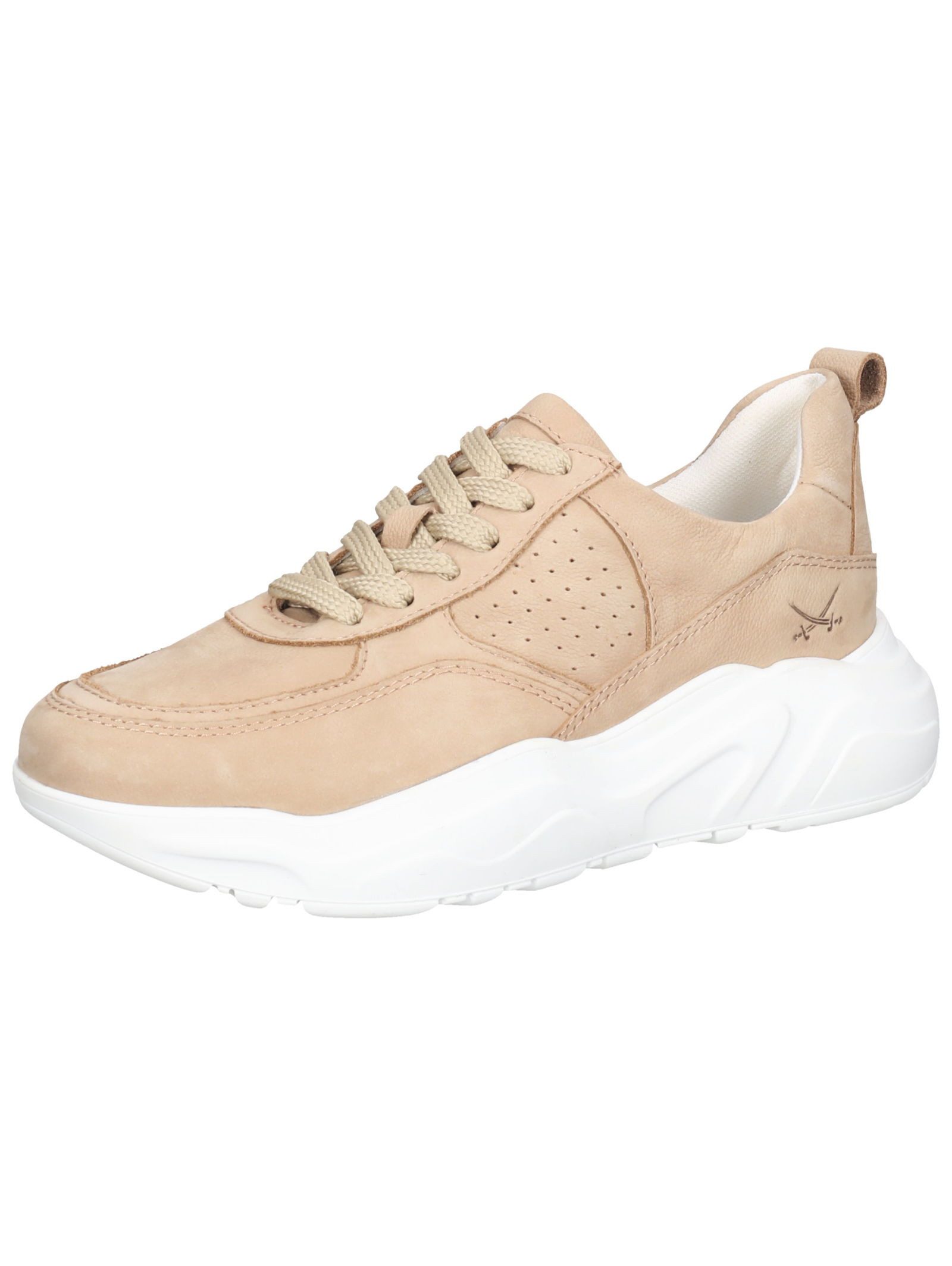 Sansibar Sneaker Leder . Plateausneaker