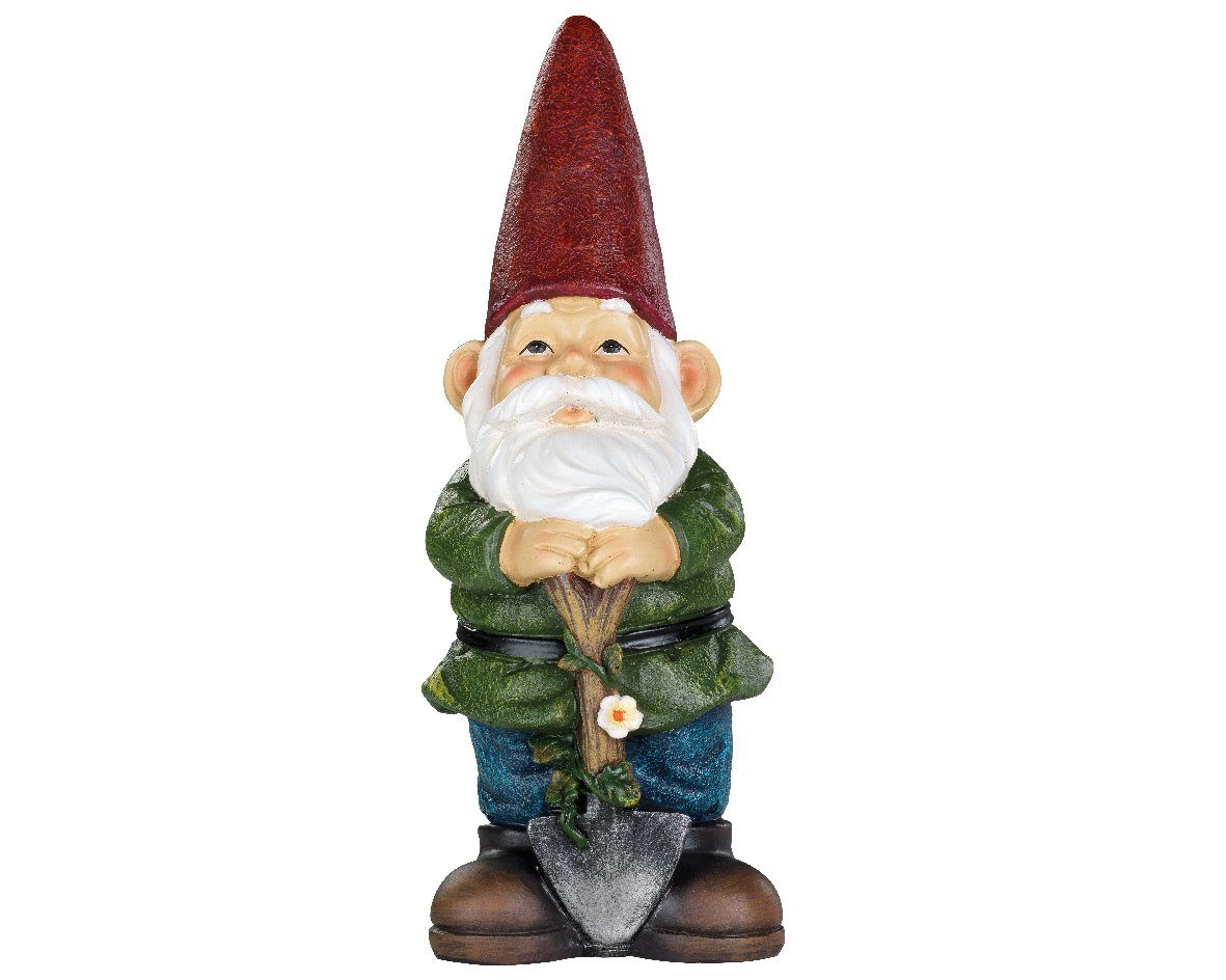 Decoris season decorations Gartenzwerg, Gartenzwerg Keramik 29cm bunt 1 Stück sortiert