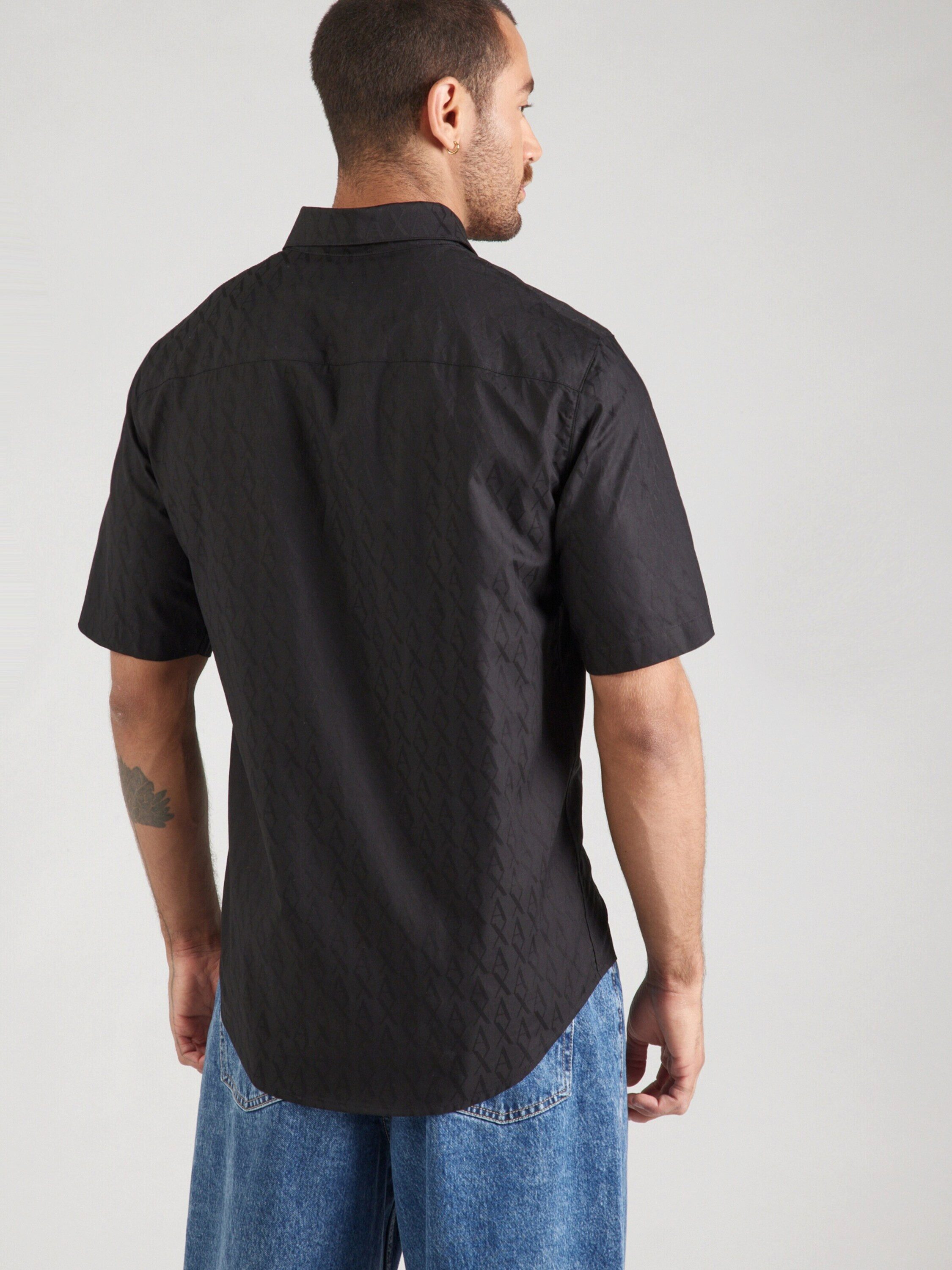 ARMANI EXCHANGE Kurzarmhemd (1-tlg)