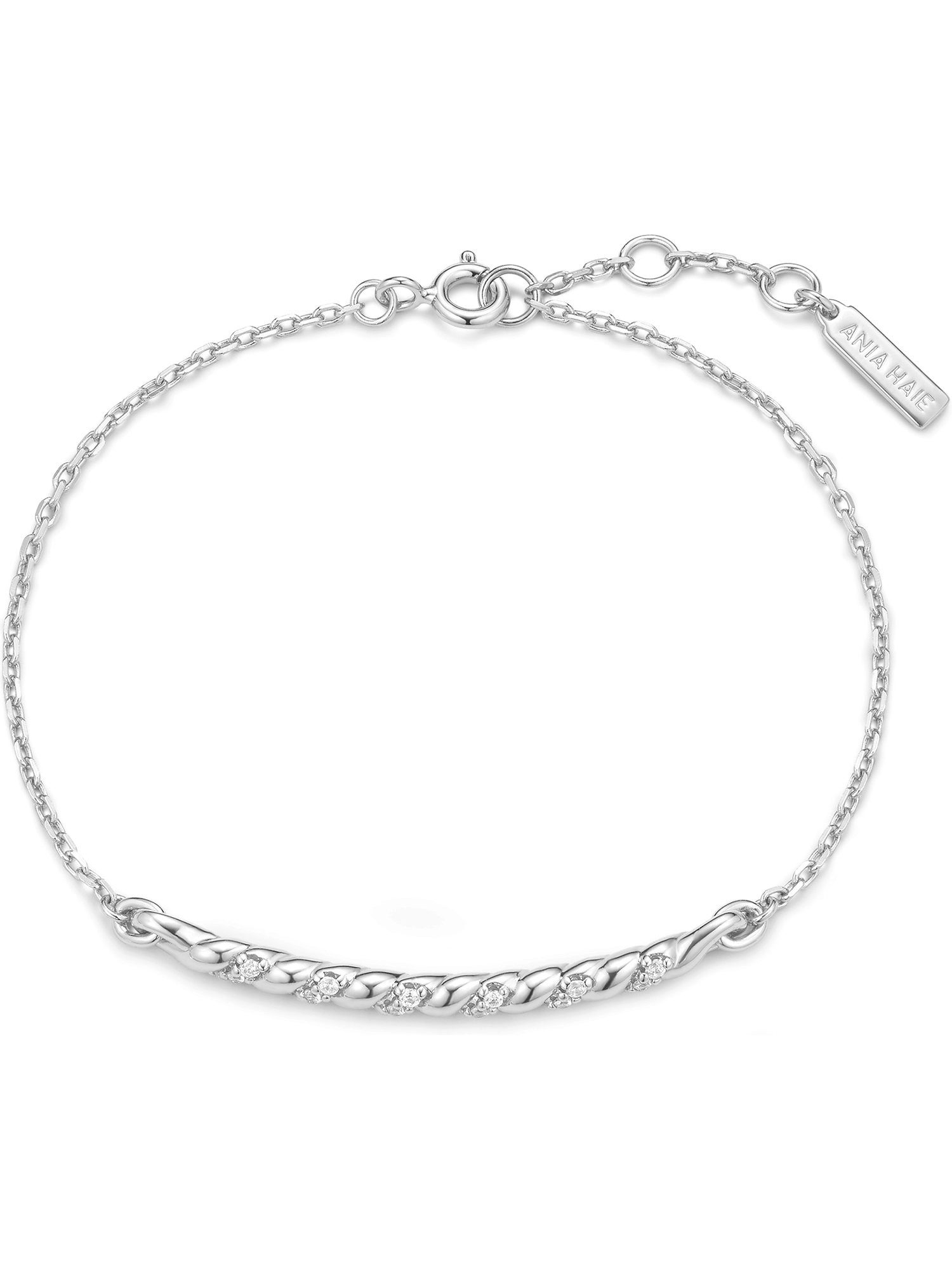 Ania Haie Armband Ania Haie Damen-Armband 925er Silber 18 Zirkonia