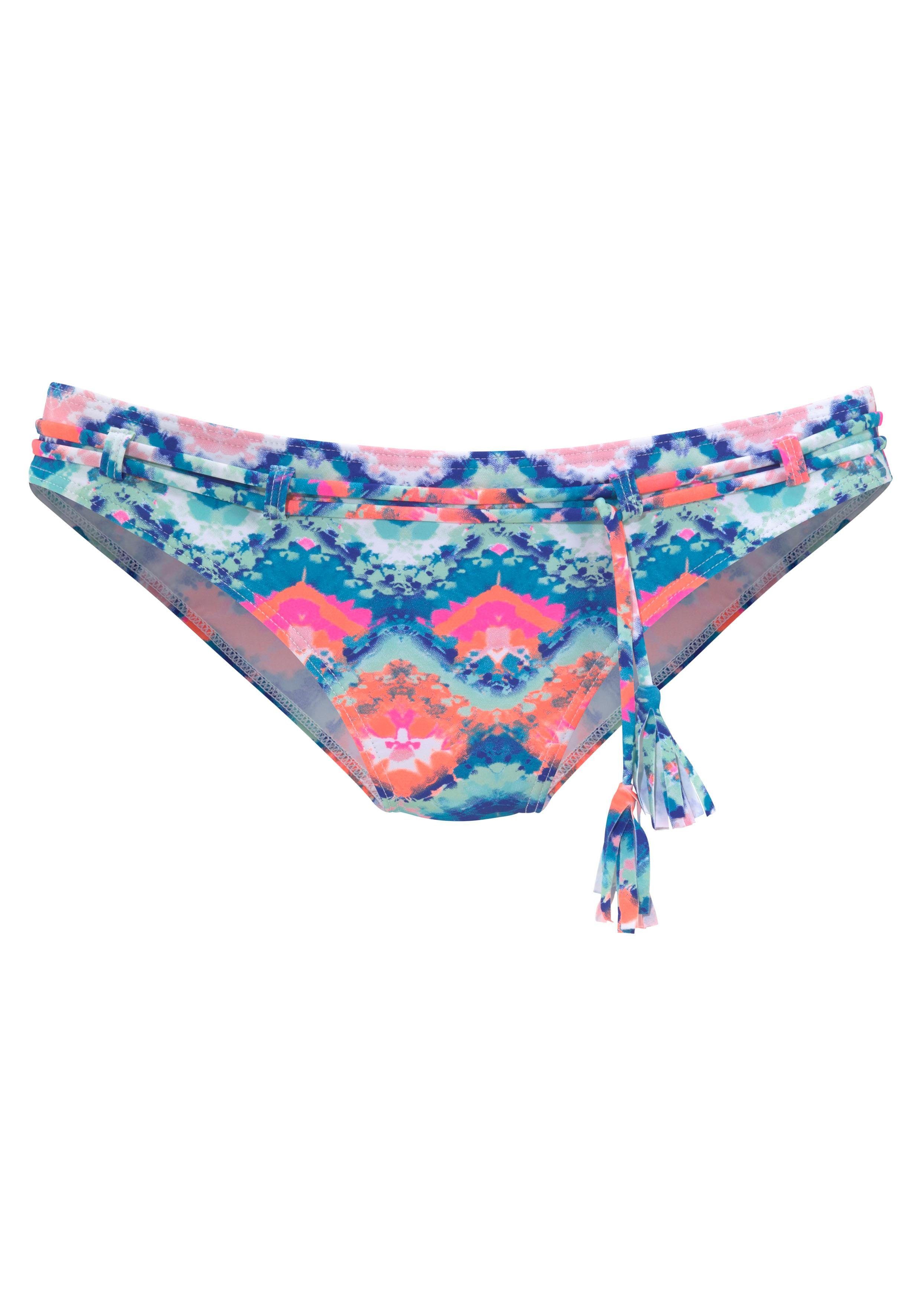 Venice Beach Bikini-Hose Face mit Ziergürtel günstig online kaufen