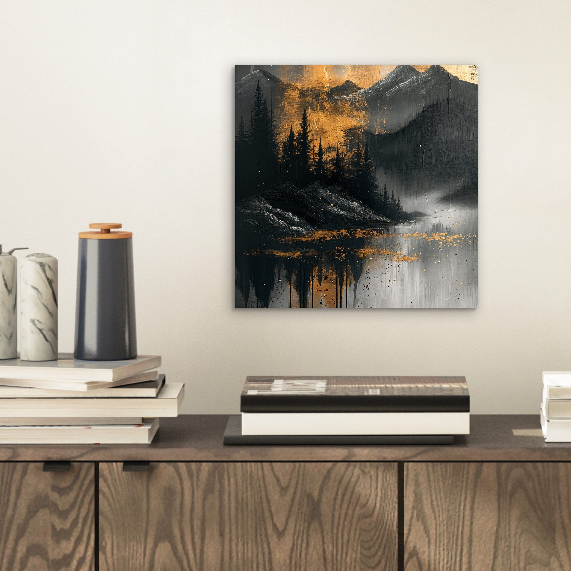 MuchoWow Metallbild Natur - Abstrakt - günstig online kaufen