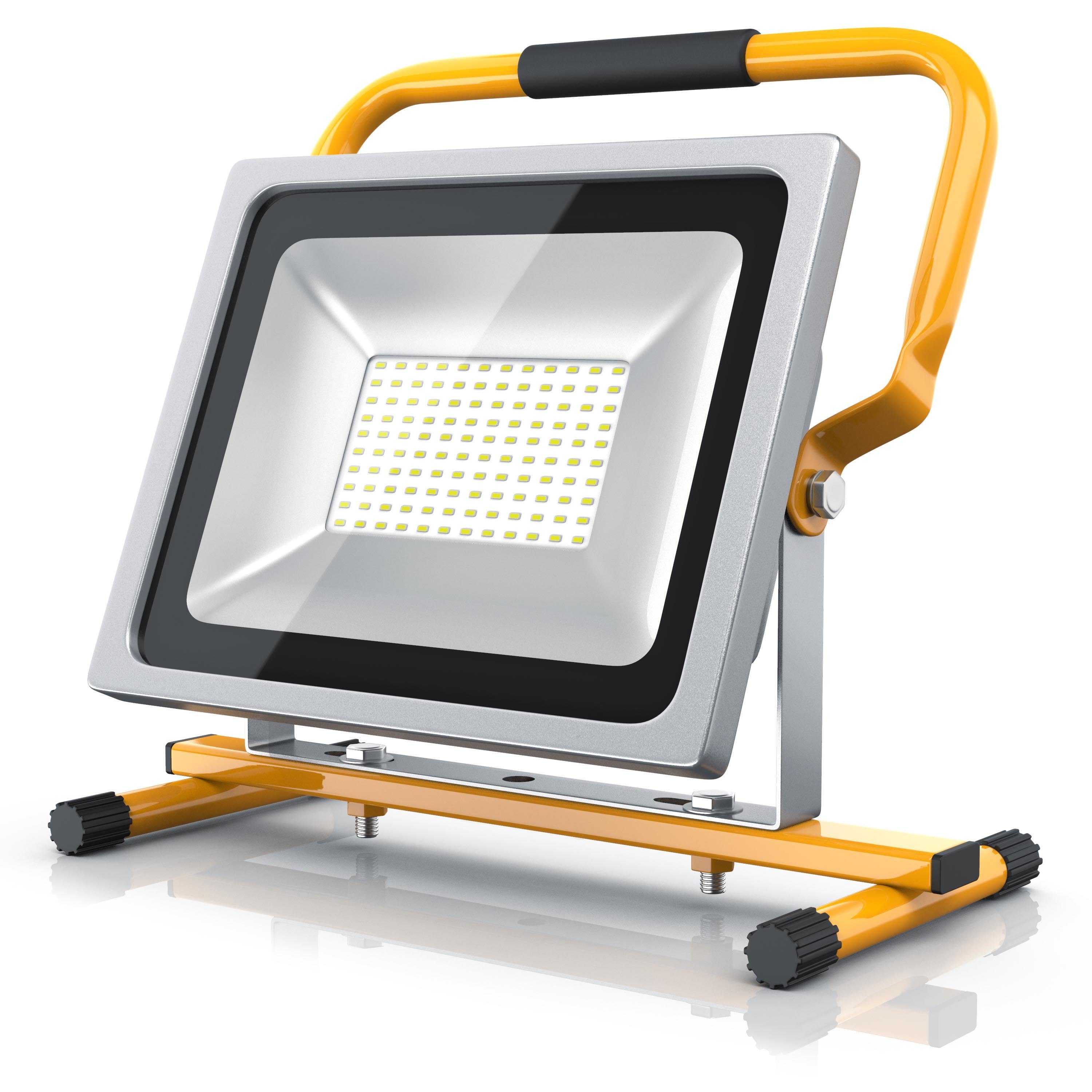 Brandson Baustrahler, 50W LED Outdoor-Baustrahler IP65-Schutzart günstig online kaufen