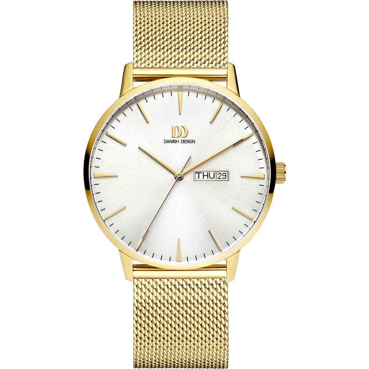 Danish Design Quarzuhr Danish Design Herrenuhr IQ05Q1267 Tidlos Akilia Edelstahl, (1-tlg)