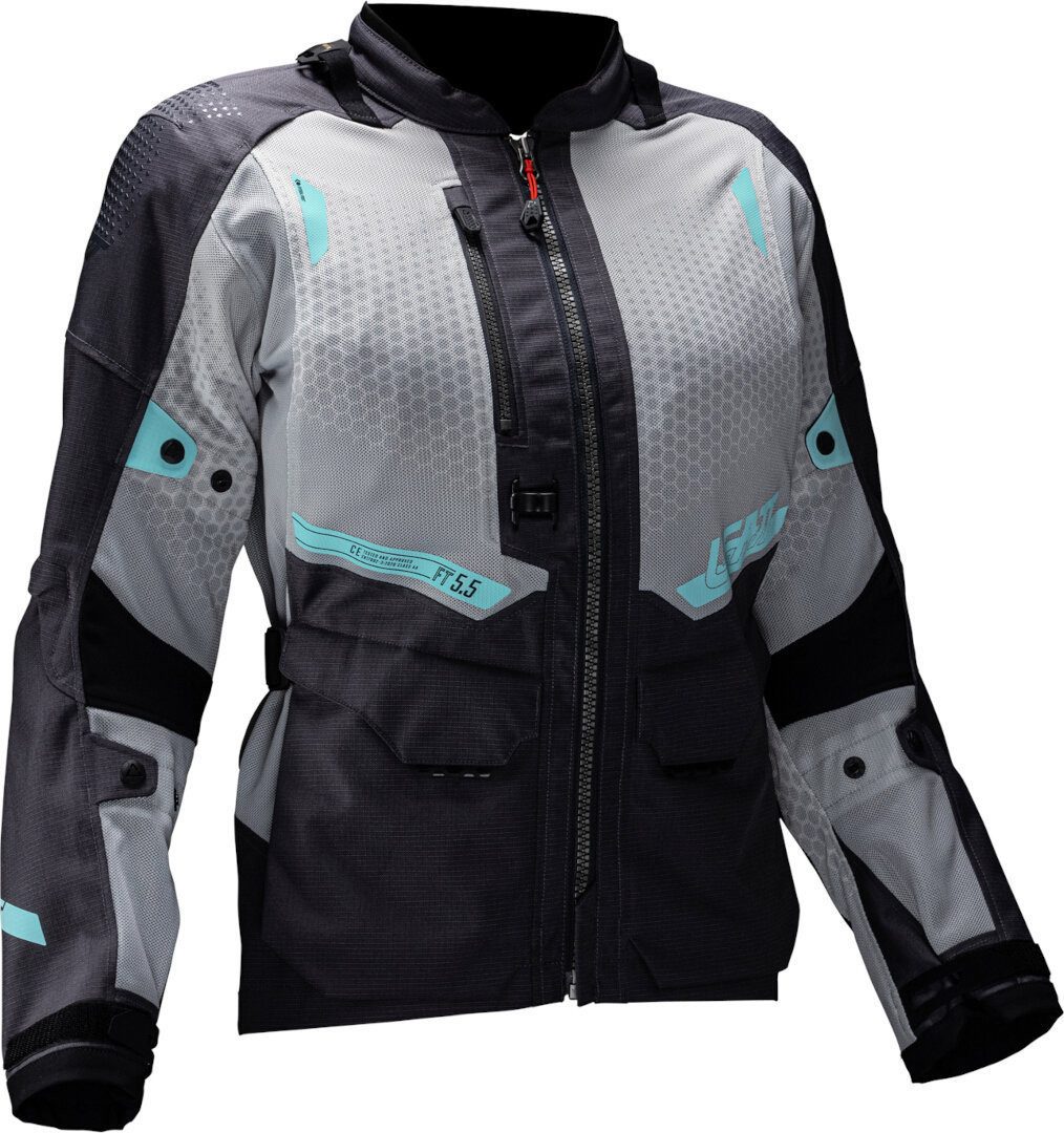 Leatt Motorradjacke ADV Flowtour 5.5 Damen Motorrad Textiljacke wasserdicht