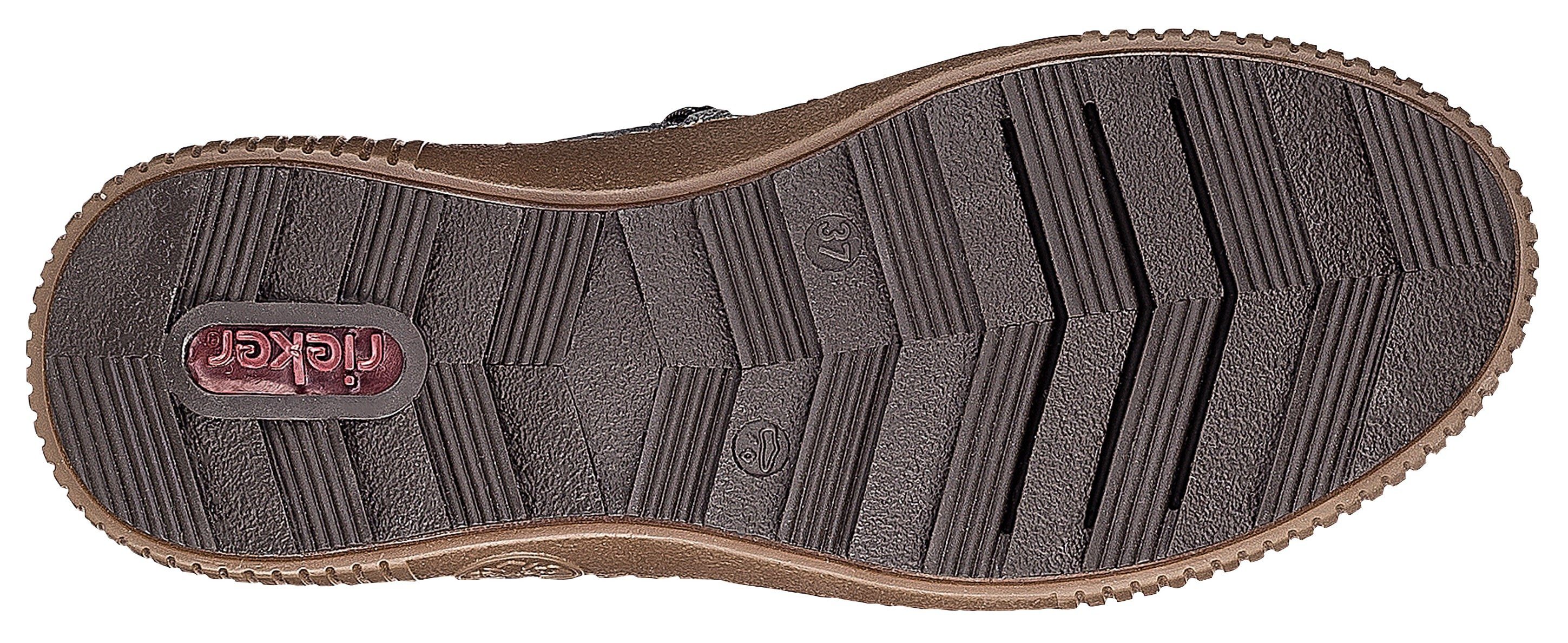 Rieker Winterboots, Winterstiefelette, Schnürboots, Outdoorboots mit Warmfutter
