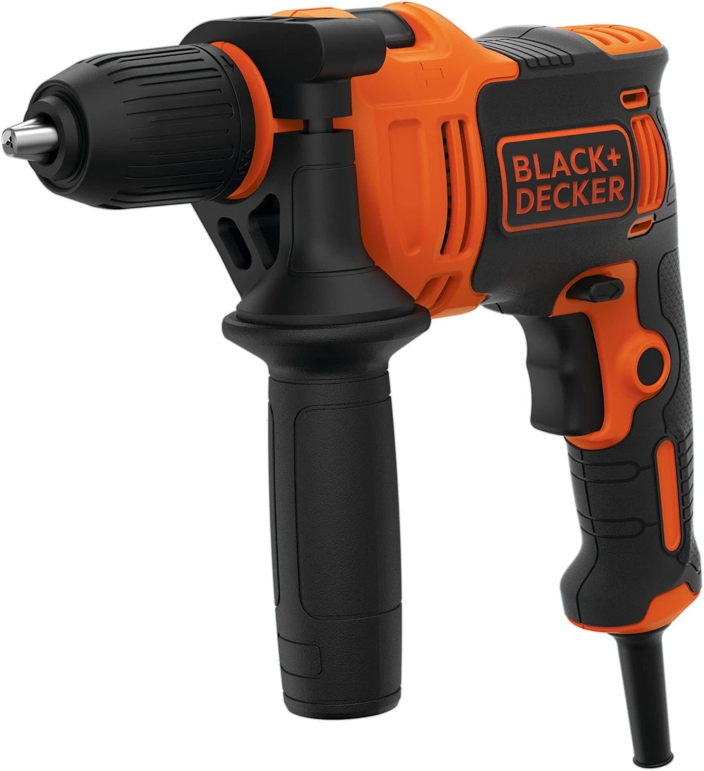 Black + Decker Schlagbohrmaschine 550W 1-Gang Schlagbohrmaschine, (1-tlg)