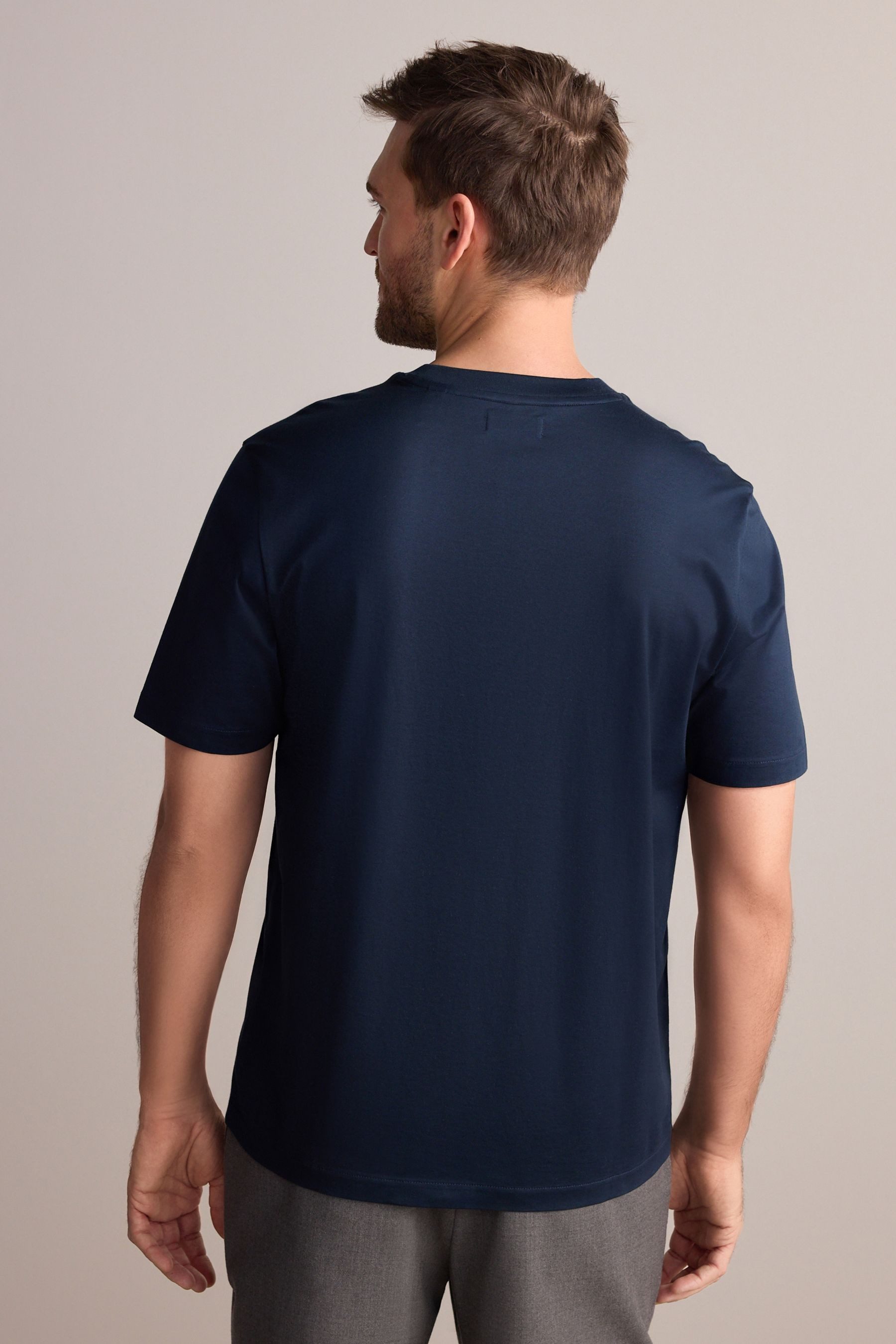 Next T-Shirt Premium T-Shirt aus Supima-Baumwolle günstig online kaufen