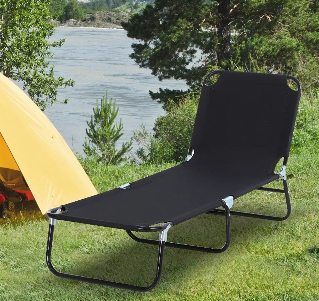 XDOVET Gartenliege Sonnenliege Klappbar Gartenliege, 5-fach günstig online kaufen