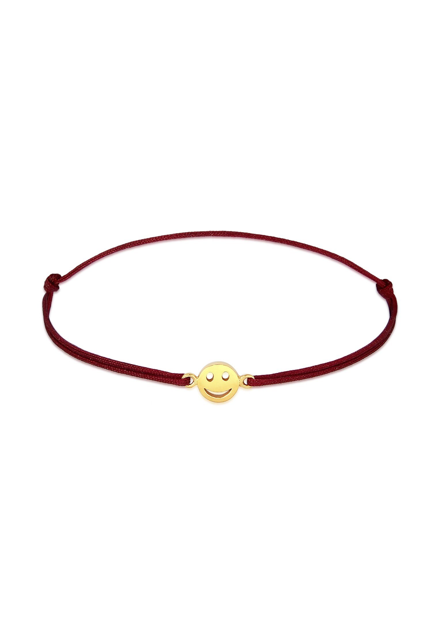 Elli Armband mit Smile Face Textil günstig online kaufen