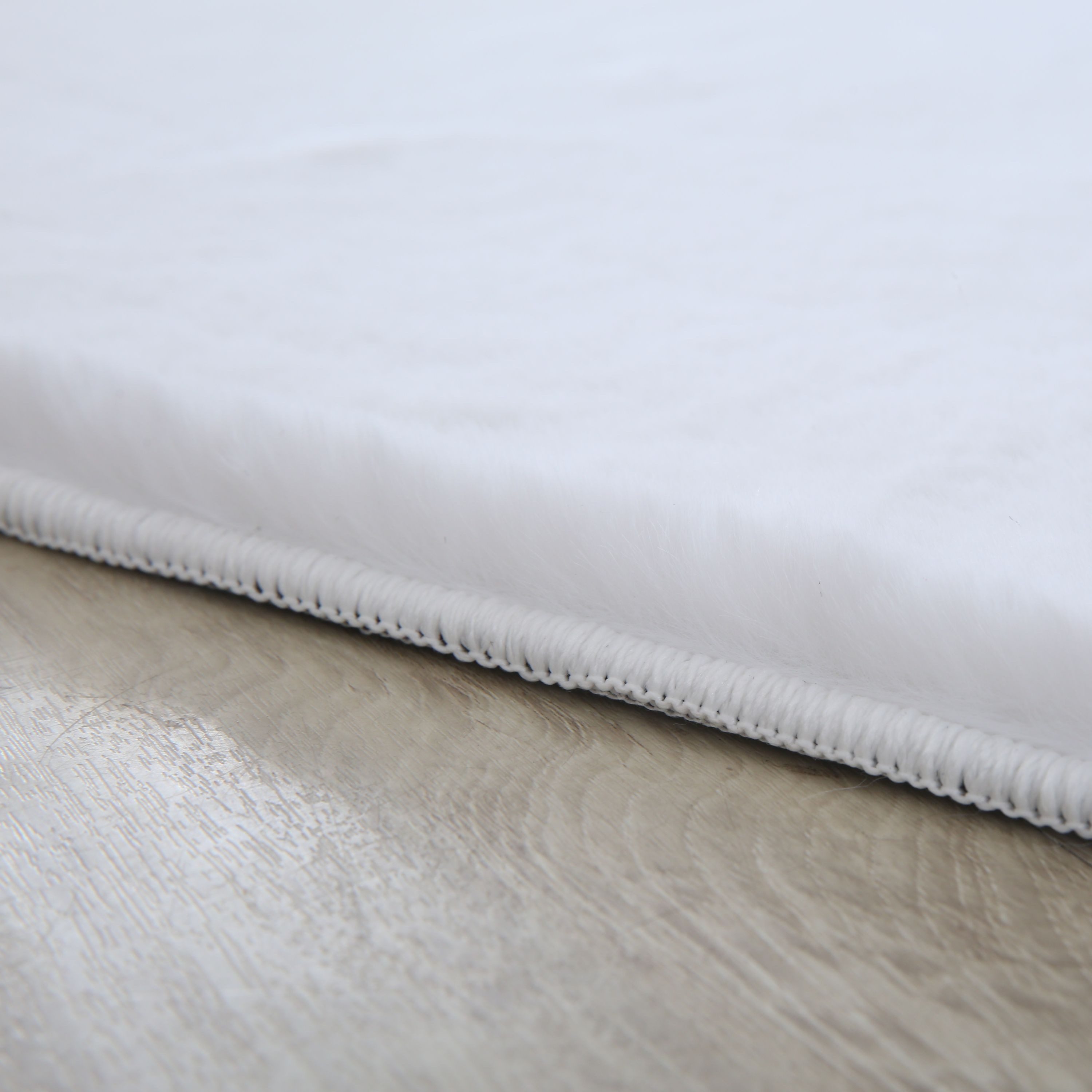 Carpettex Hochflor-Teppich Unicolor - Einfarbig, Läufer, Höhe: 20 mm, Teppich Wohnzimmer Einfarbig Shaggy Modern Flauschiger Felloptik Weich