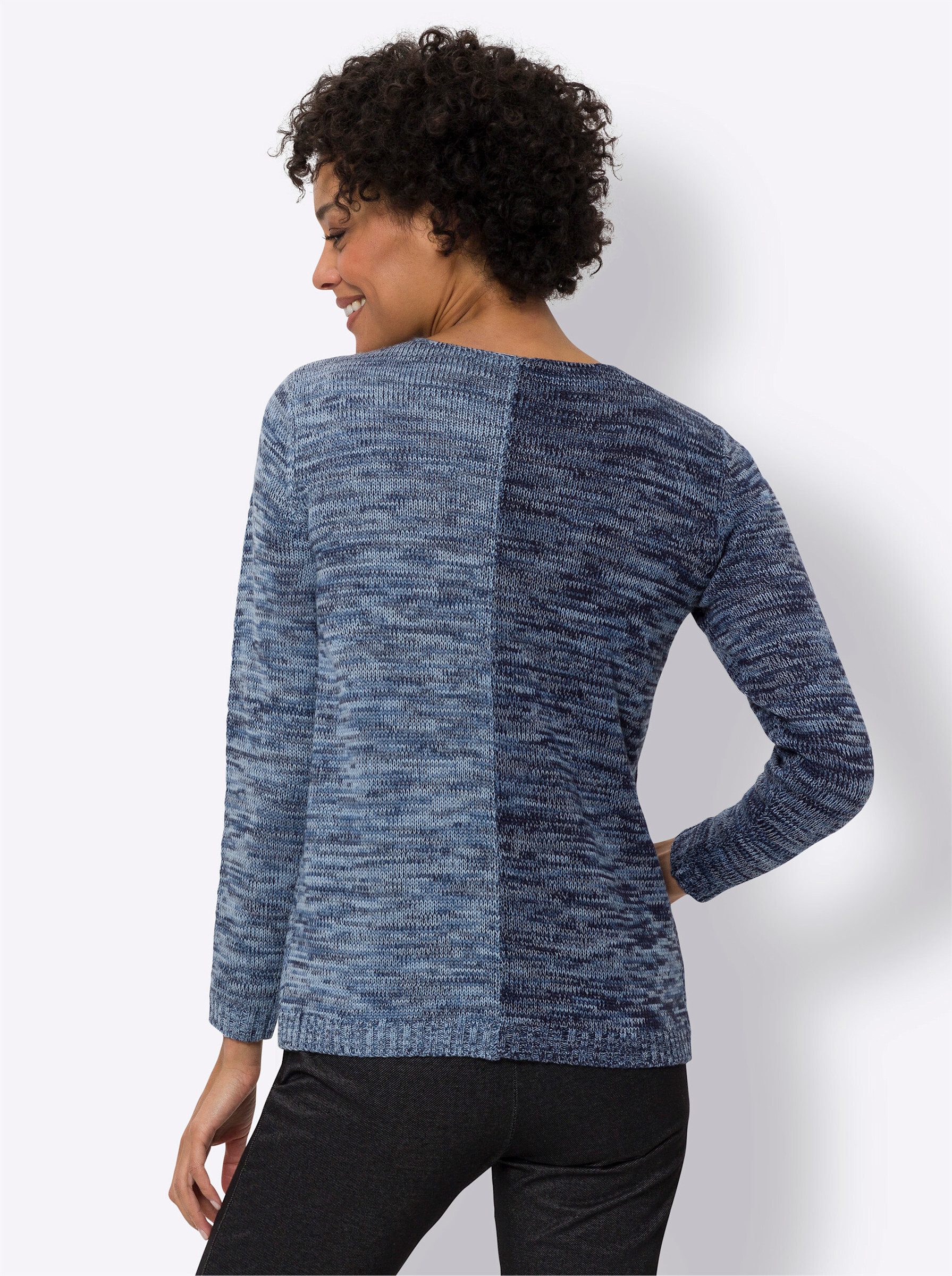 Sieh an! Strickpullover Langarm-Pullover günstig online kaufen