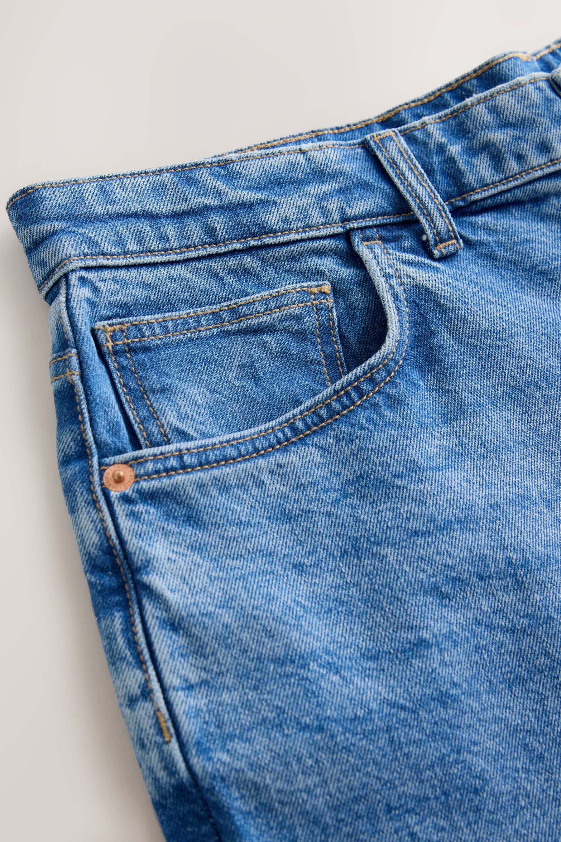 Next Weite Jeans Baggy Fit Jeans mit Authentic-Waschung (1-tlg)