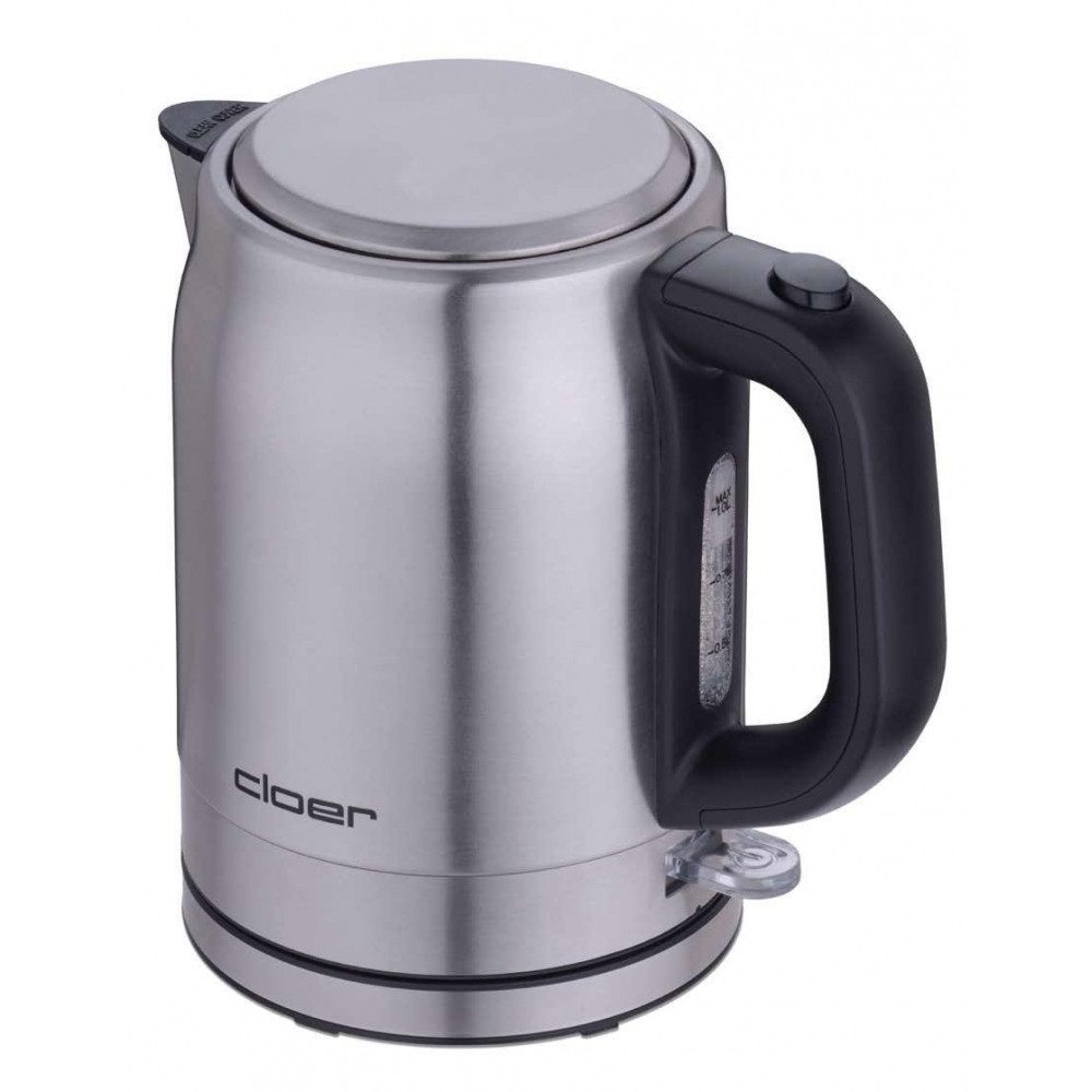 Cloer Елктрочайники Cloer Елктрочайники 4519 Edelstahl, 1 l, 2200 W, Energieeffizient