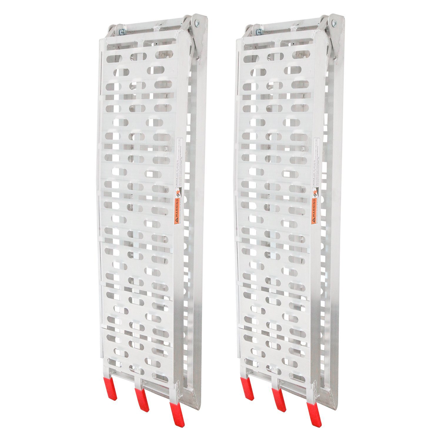 Auffahrrampe 2x Auffahrrampe ALU Klappbar 680kg Verladeschiene Verladerampe