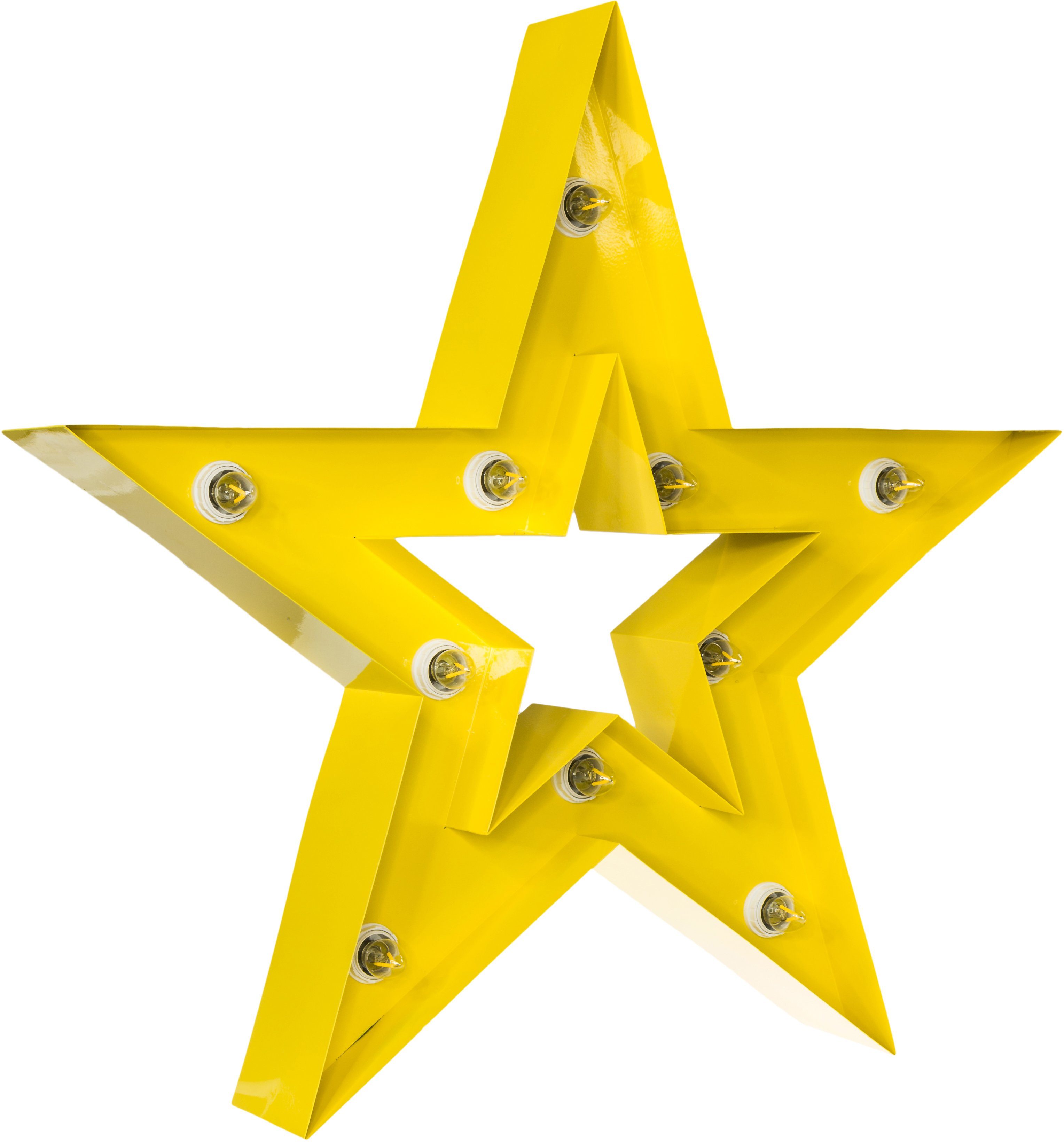 MARQUEE LIGHTS Dekolicht Star, ohne Leuchtmittel, günstig online kaufen