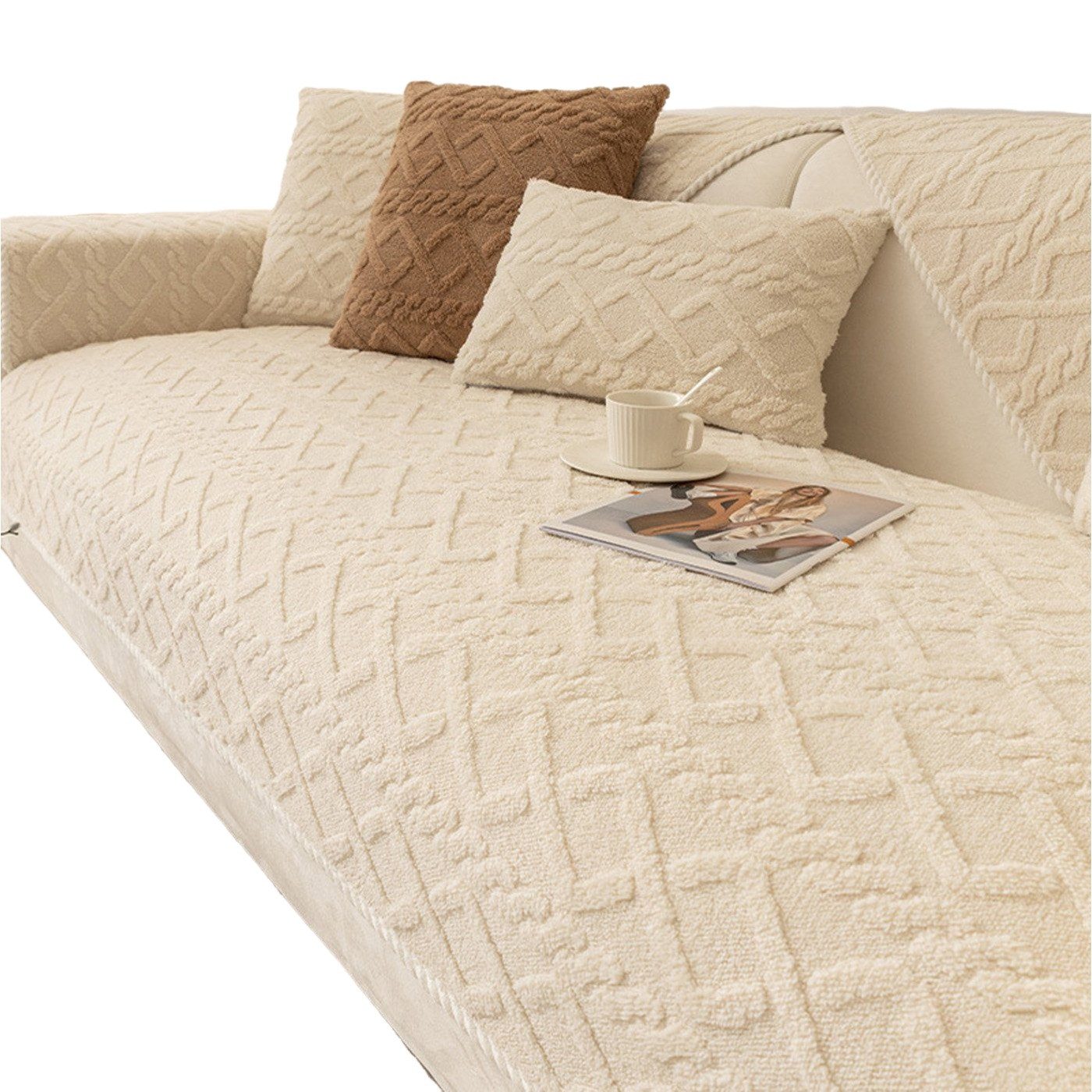 Coonoor Sofaschoner Sofahussen,Anti-rutsch, Geeignet für alle Jahreszeiten günstig online kaufen