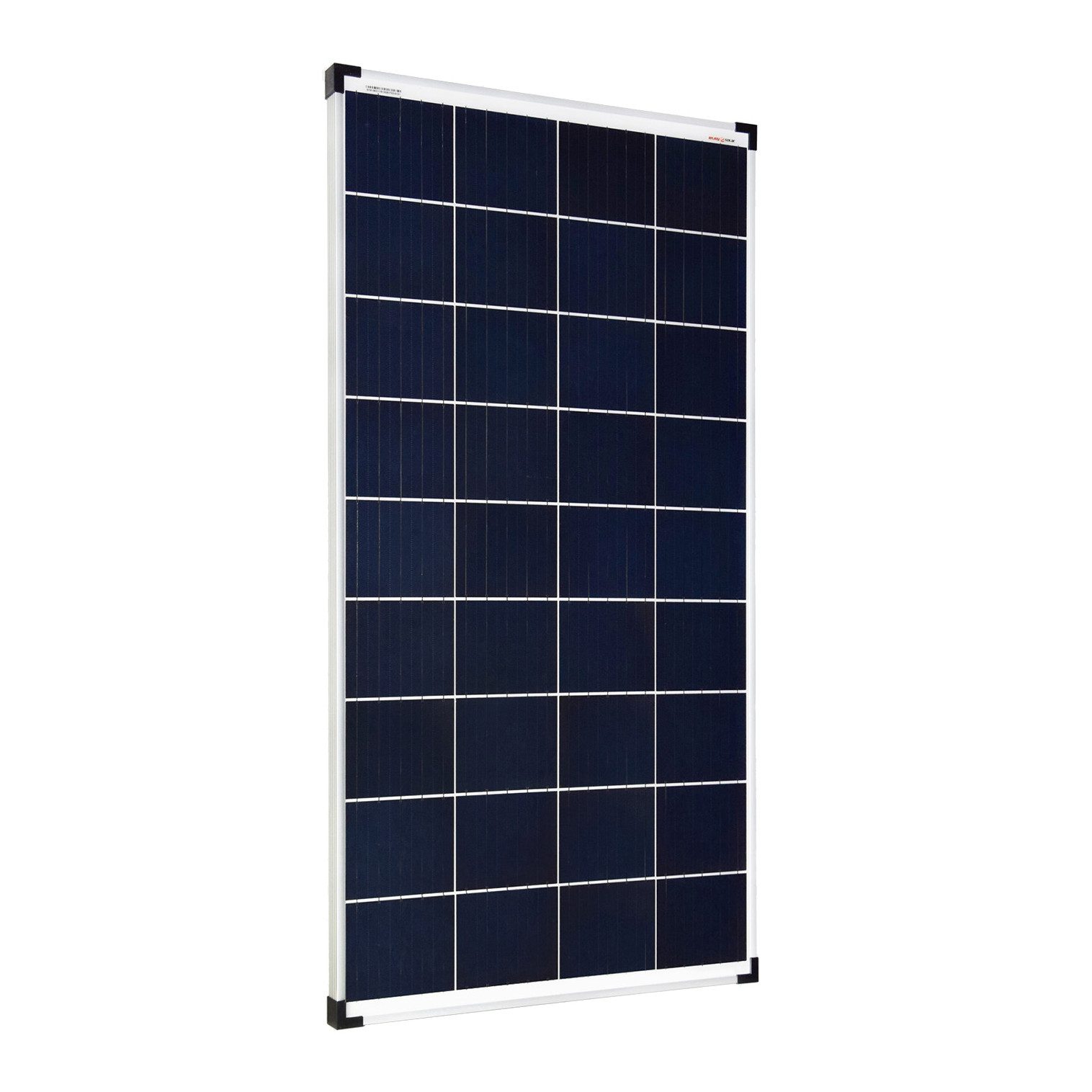 Thumbnail - enjoy solar Solarmodul Polykristallines Solarpanel Poly 12V/30W-160W, Polykristallin, Oberfläche aus gehärtetem ESG-Sola...
