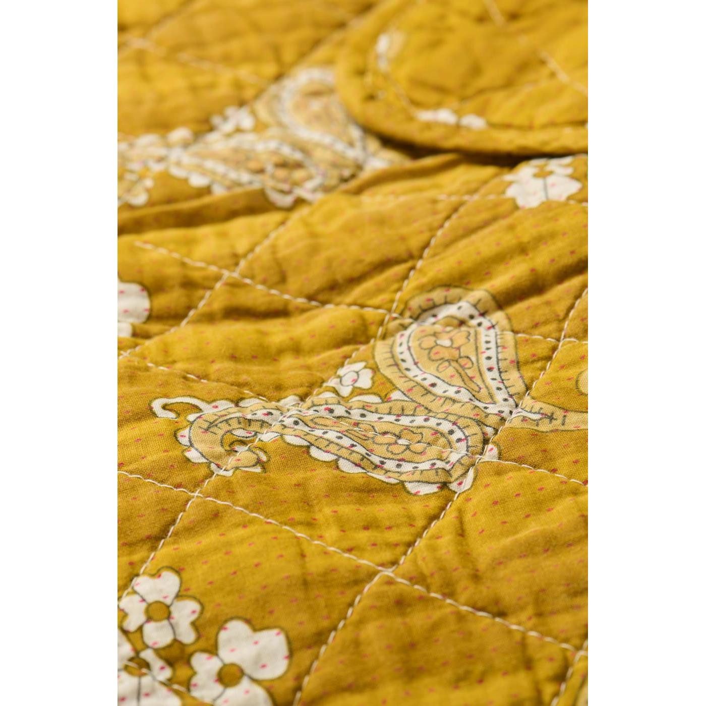 Wohndecke Ib Laursen Quilt Decke Tagesdecke Paisleymuster (130x180cm), Ib L günstig online kaufen