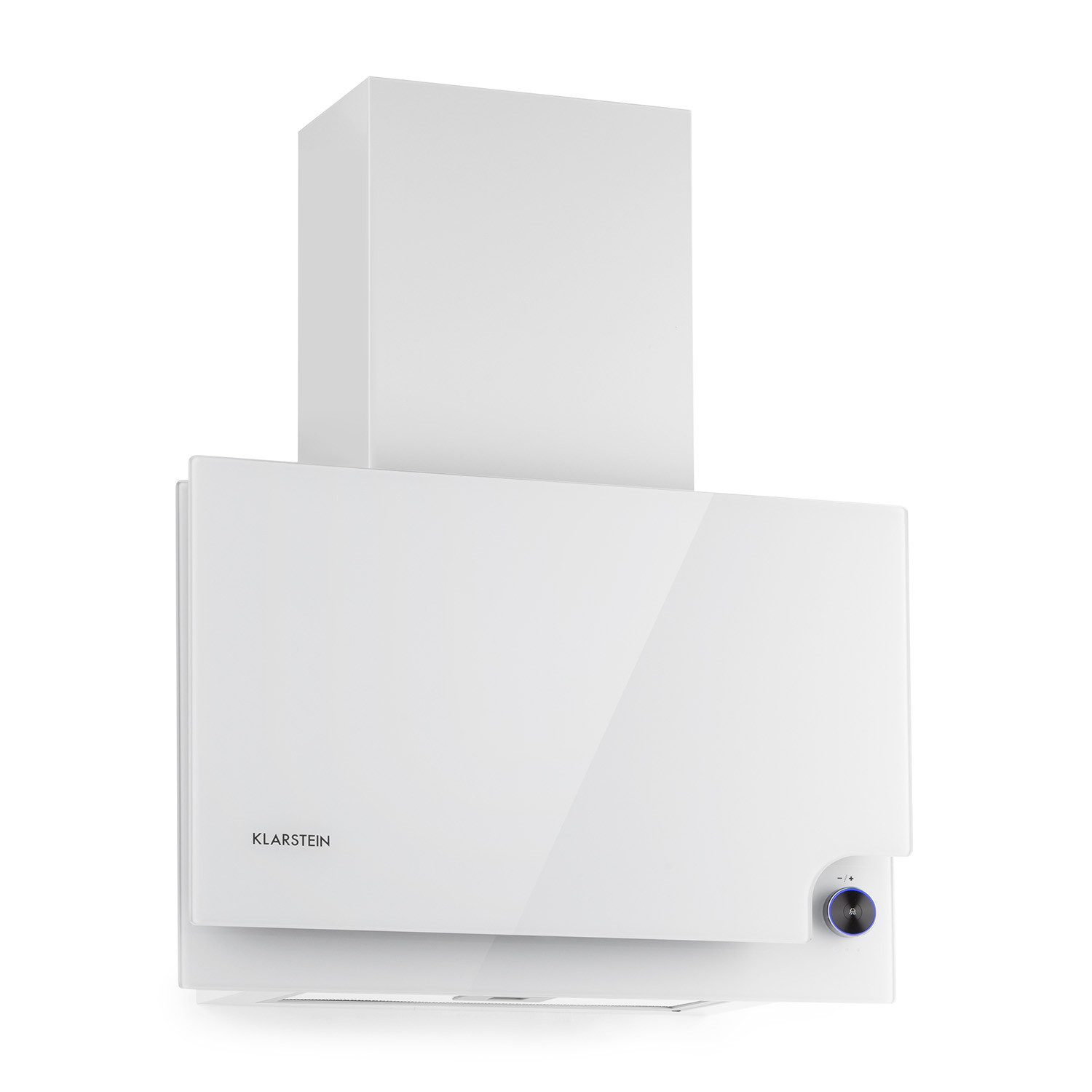 Klarstein Deckenhaube Amelia Amelia, Dunstabzugshaube 123W 60x47x23,5cm LED-Licht Touch Glas