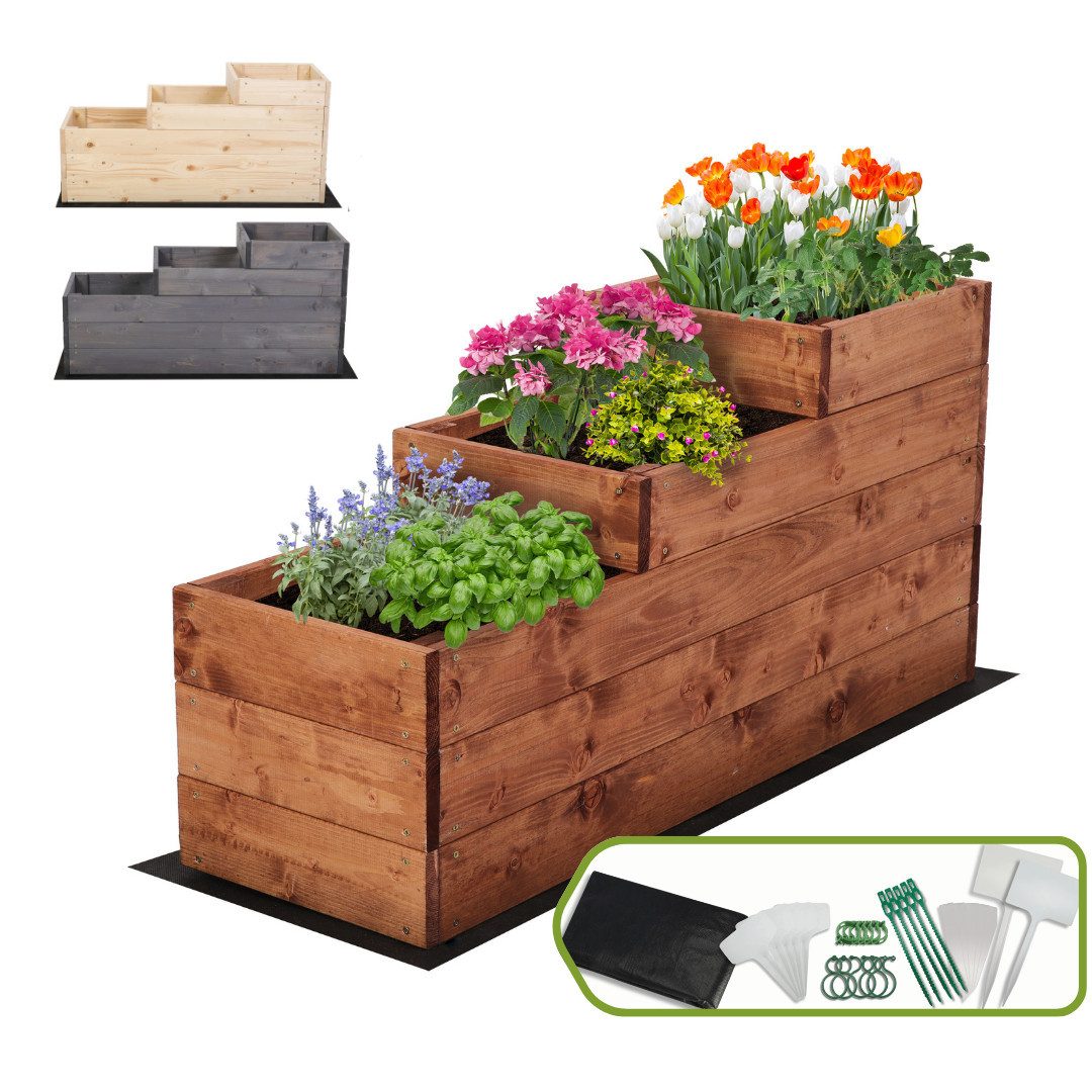 Modo24 Hochbeet ZP07 Kräuterbeet, Gartenbeet, Pflanzkasten, günstig online kaufen