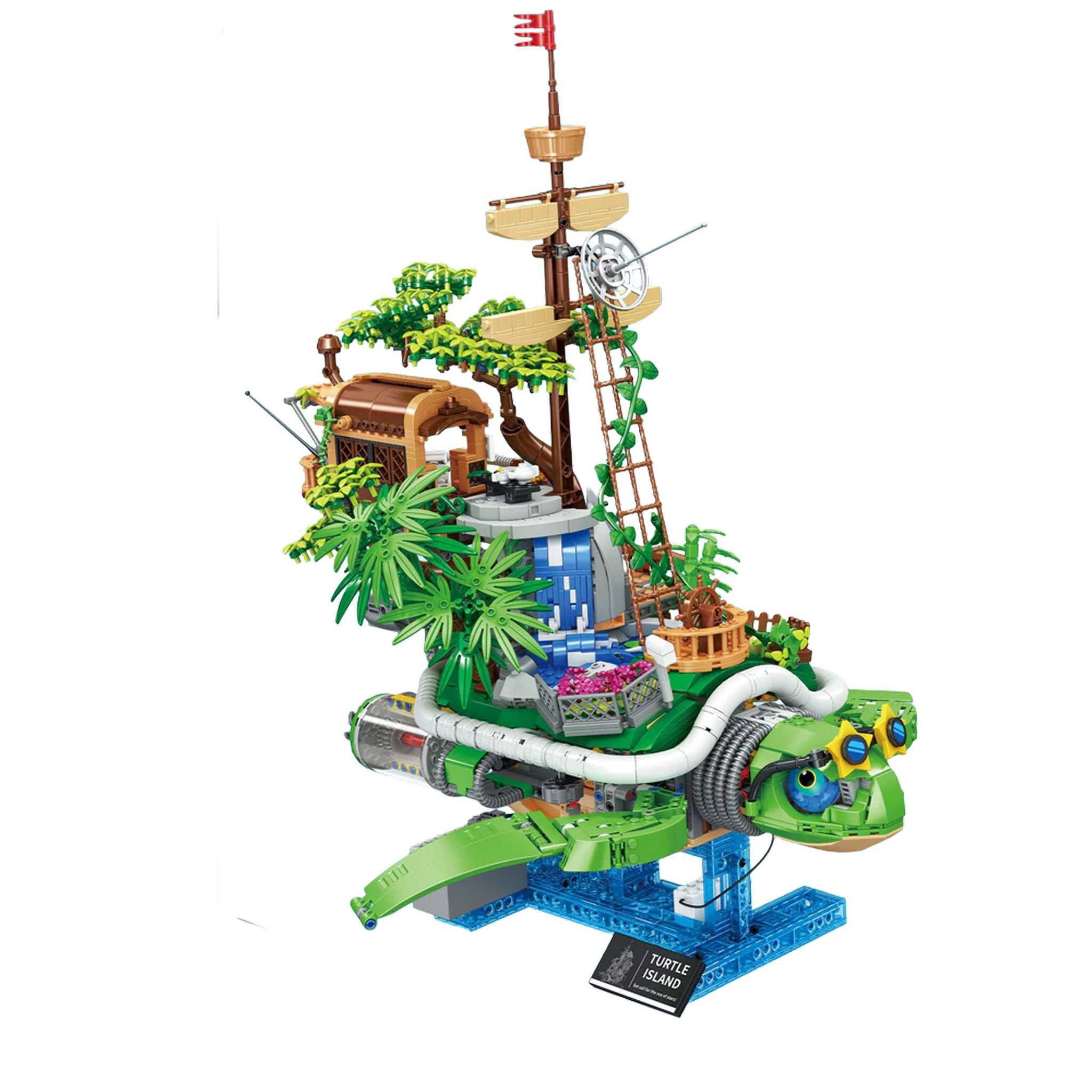 Jie Star JD125 - Turtle Island (Jie Star) Spielbausteine
