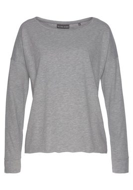 Elbsand Langarmshirt Eltje mit Logodruck hinten, Longsleeve aus Baumwoll-Mix