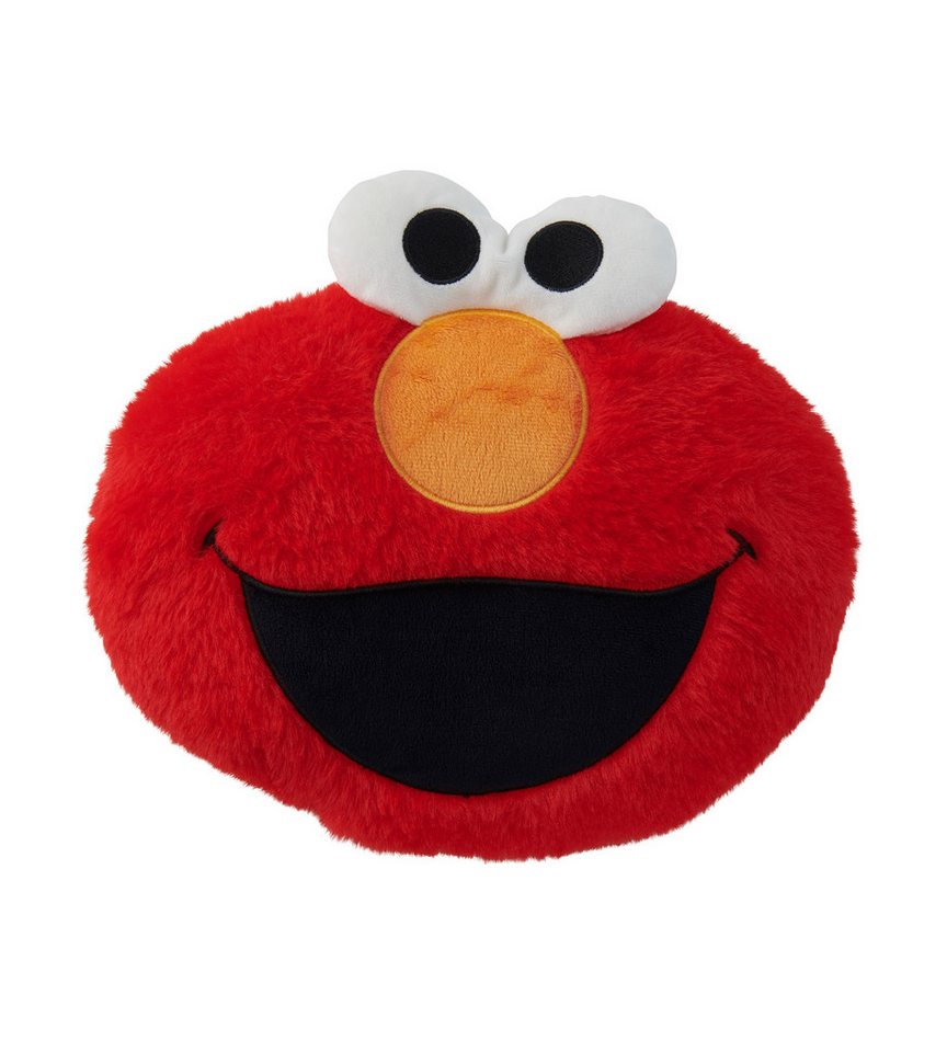 United Labels® Dekokissen Sesamstraße Elmo Kissen Plüsch Dekokissen Zierkissen 28 x 24 cm