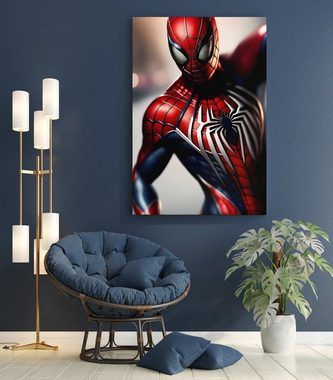 Mister-Kreativ XXL-Wandbild Detailed Spider - Premium Wandbild, Viele Größen + Materialien, Poster + Leinwand + Acrylglas