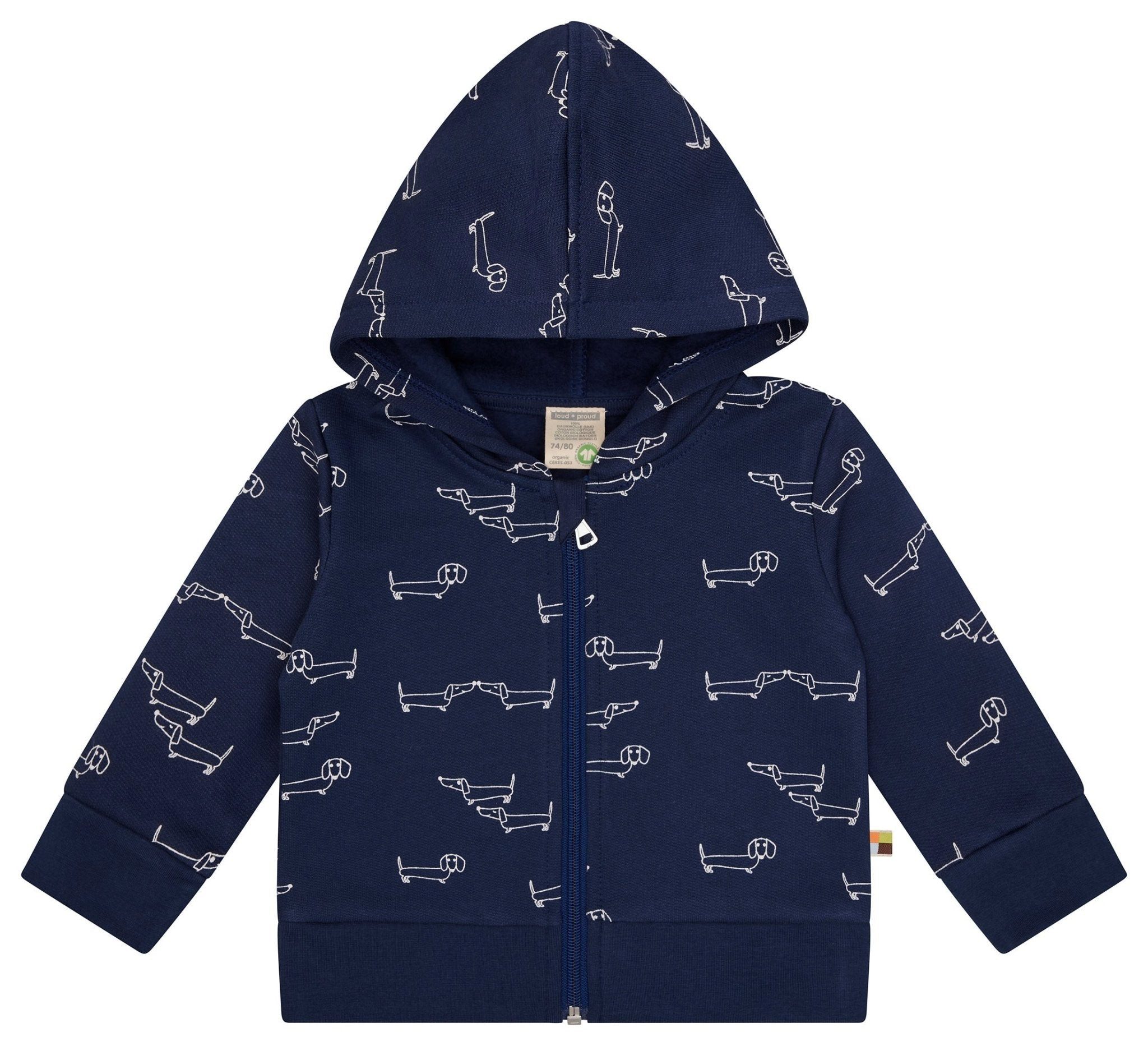 loud + proud Blouson mit Kapuze