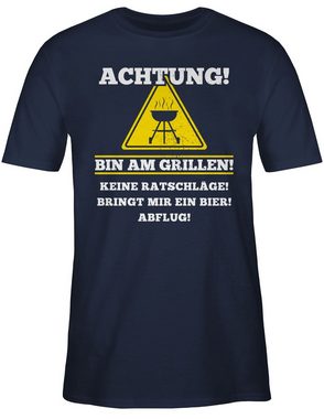 Shirtracer T-Shirt Bin am Grillen Grillzubehör & Grillen Geschenk