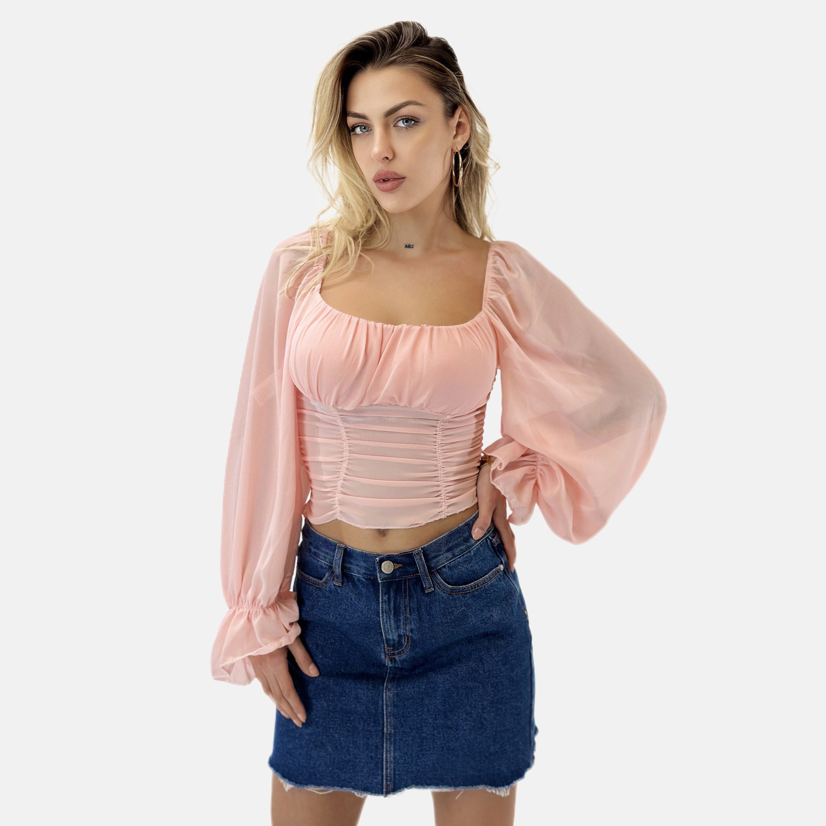 Elara Blusentop Damen Oberteil